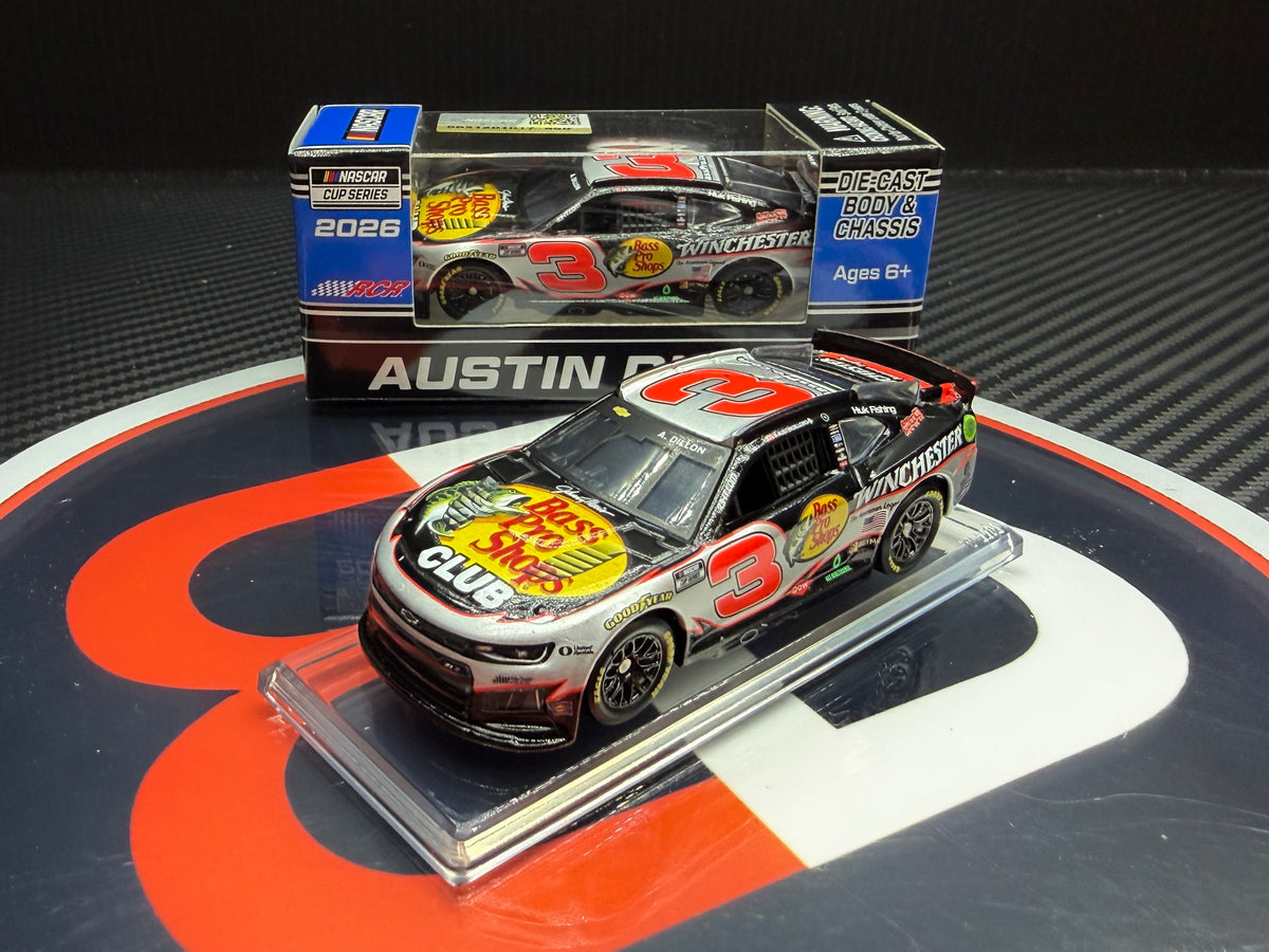 2026 Austin Dillon 1:64 Bass Pro Shops / Winchester Diecast