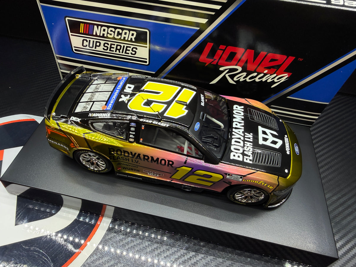 2026 Ryan Blaney 1:24 BodyArmor Flash I.V. Caffeine COLOR CHROME Diecast
