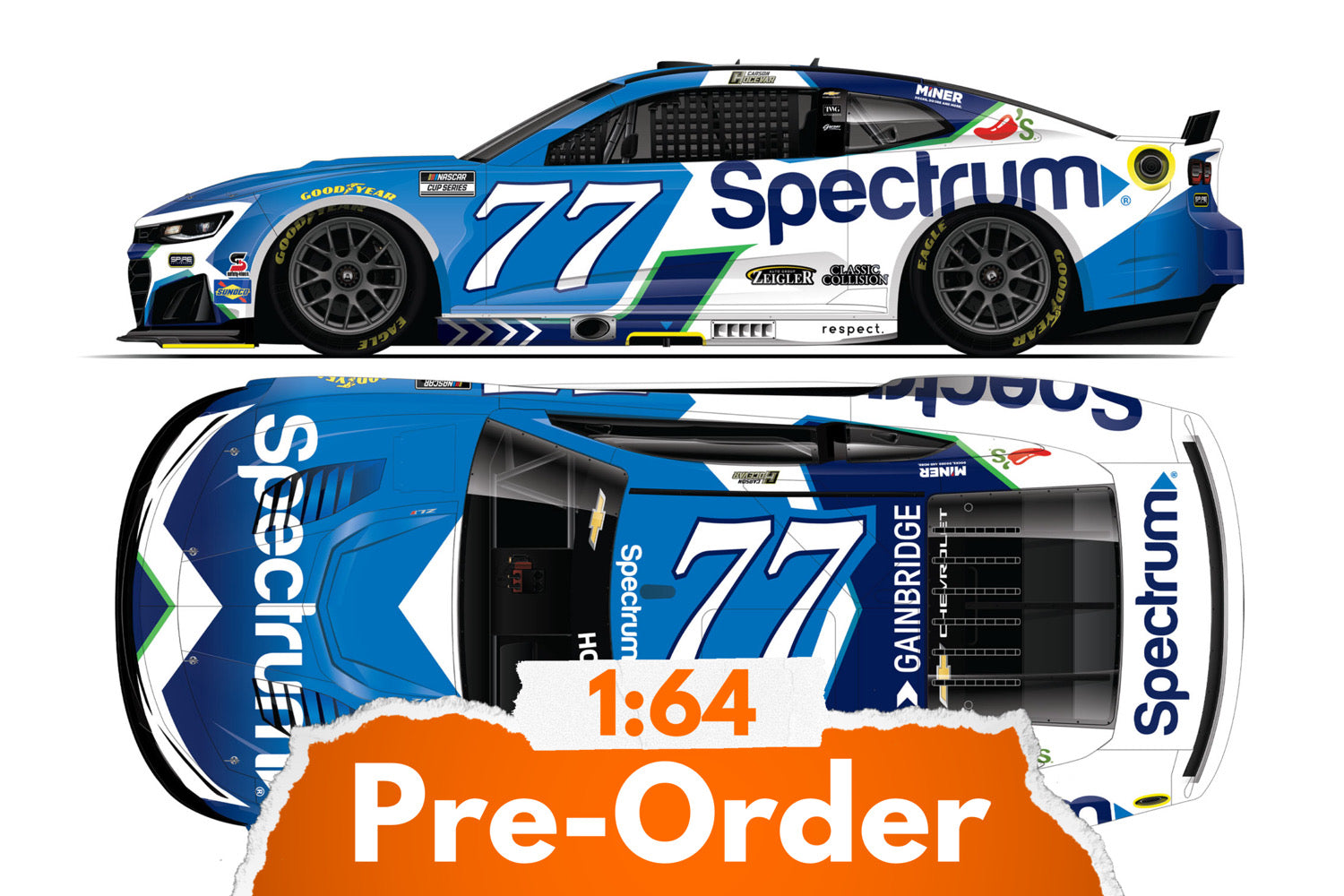 2026 Carson Hocevar 1:64 Spectrum Diecast