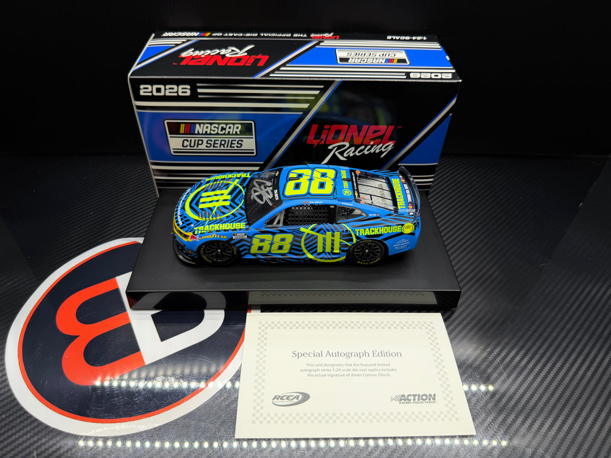 2026 Connor Zilisch 1:24 Trackhouse AUTOGRAPHED Diecast