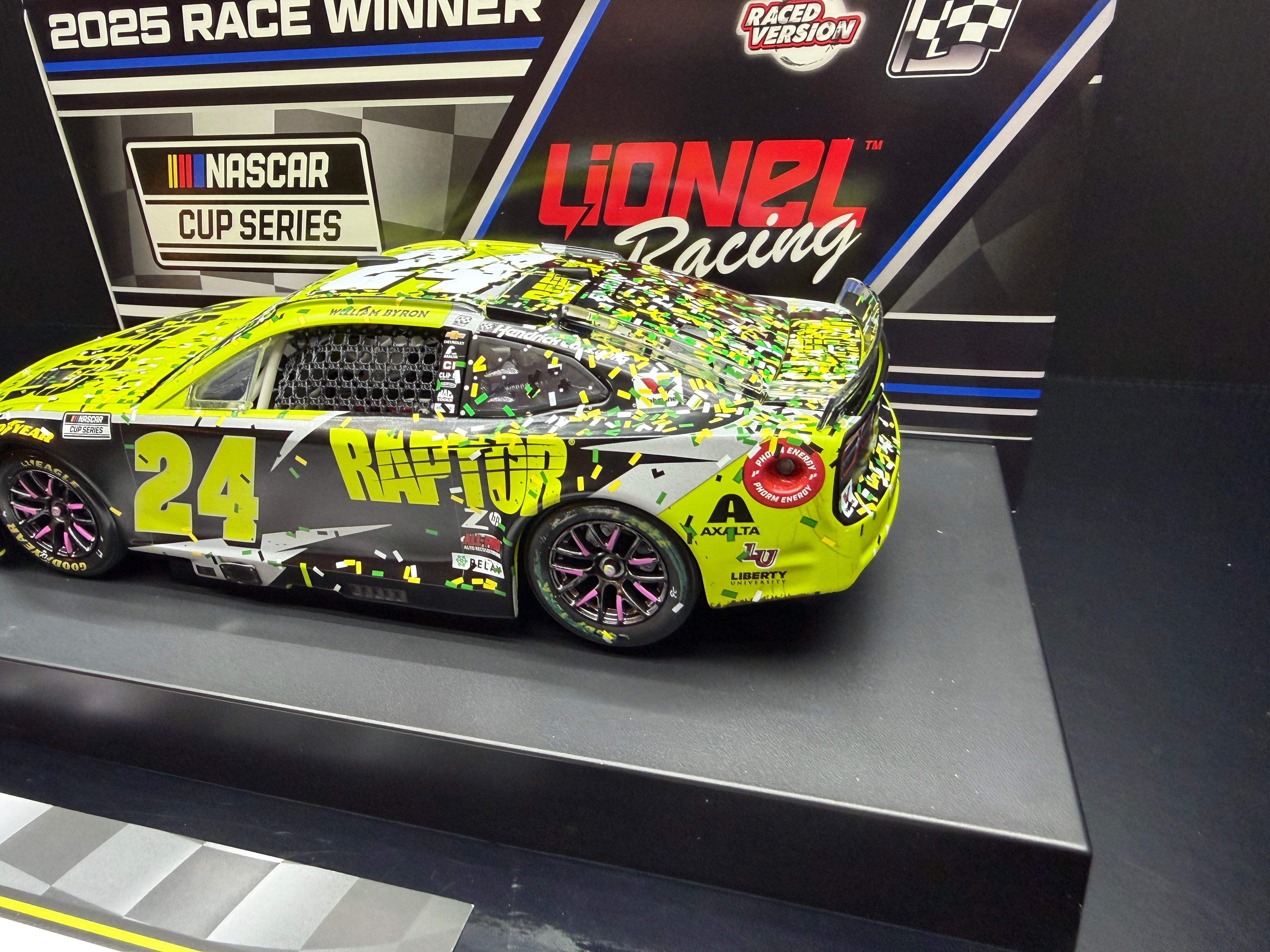 2025 William Byron 1:24 Raptor Iowa Race Win Diecast