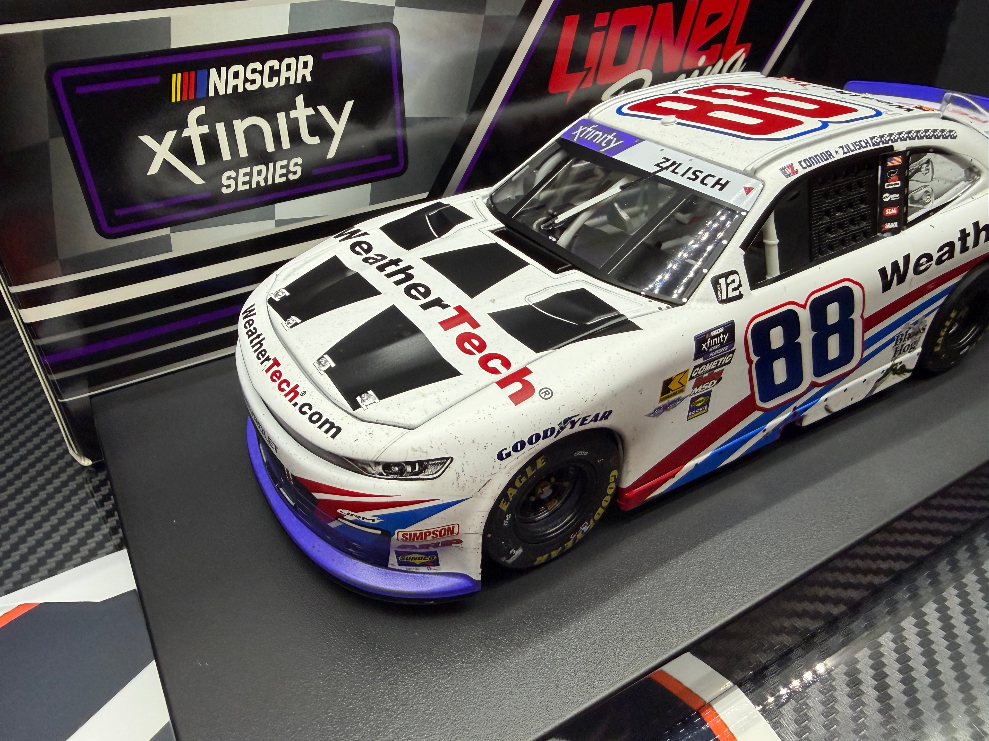 2025 Connor Zilisch 1:24 WeatherTech Charlotte Roval Race Win Diecast