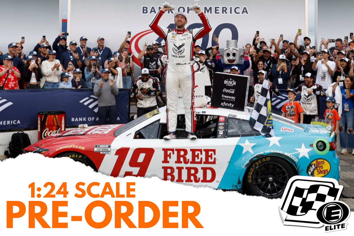2026 Chase Briscoe 1:24 Free Bird Patriotic Charlotte Race Win ELITE Diecast