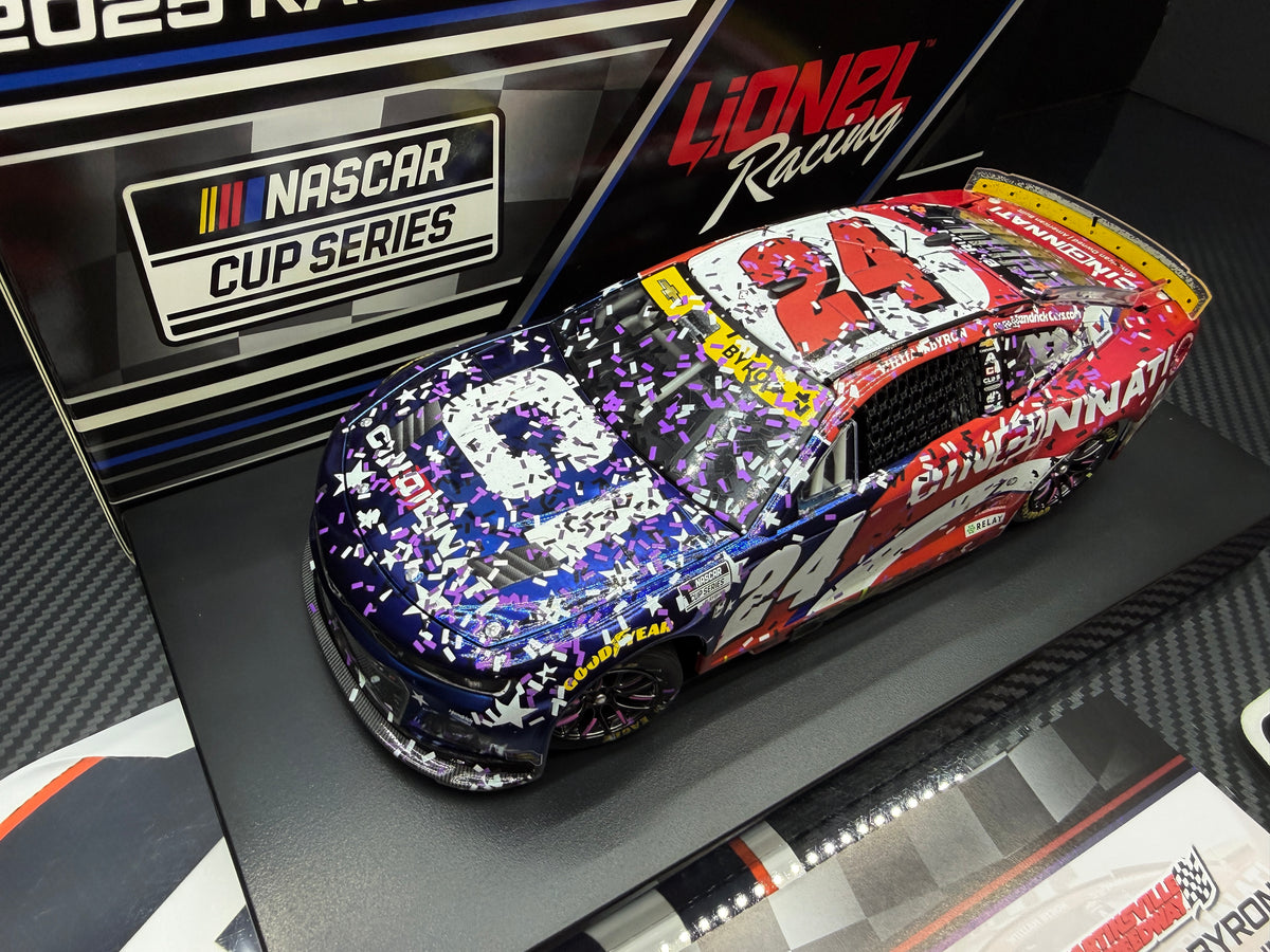 2025 William Byron 1:24 Cincinnati Martinsville Race Win COLOR CHROME Diecast
