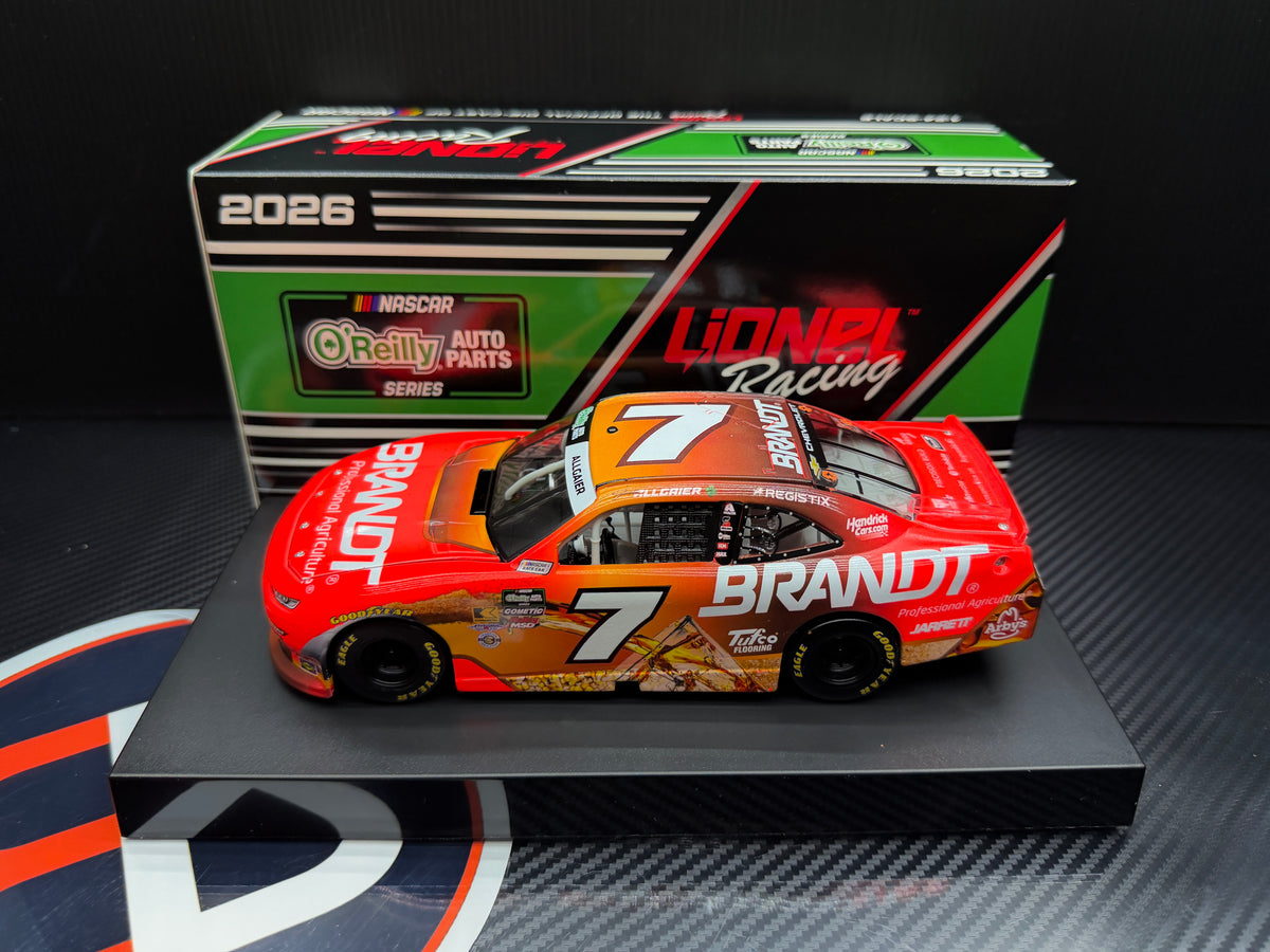 2026 Justin Allgaier 1:24 Brandt Whiskey NASCAR Diecast