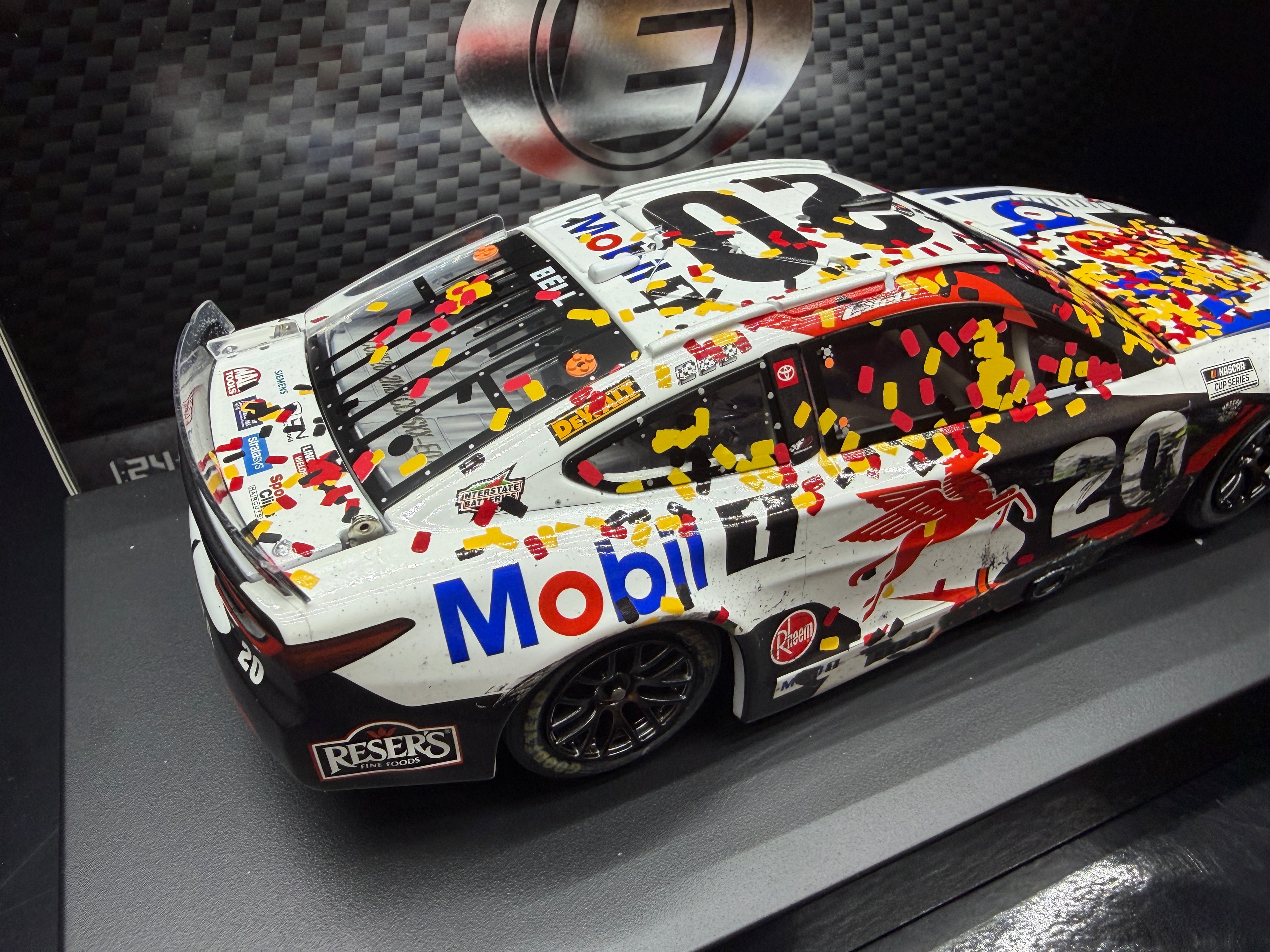 2025 Christopher Bell 1:24 Mobil 1 North Wilkesboro All Star Elite Race Win Diecast
