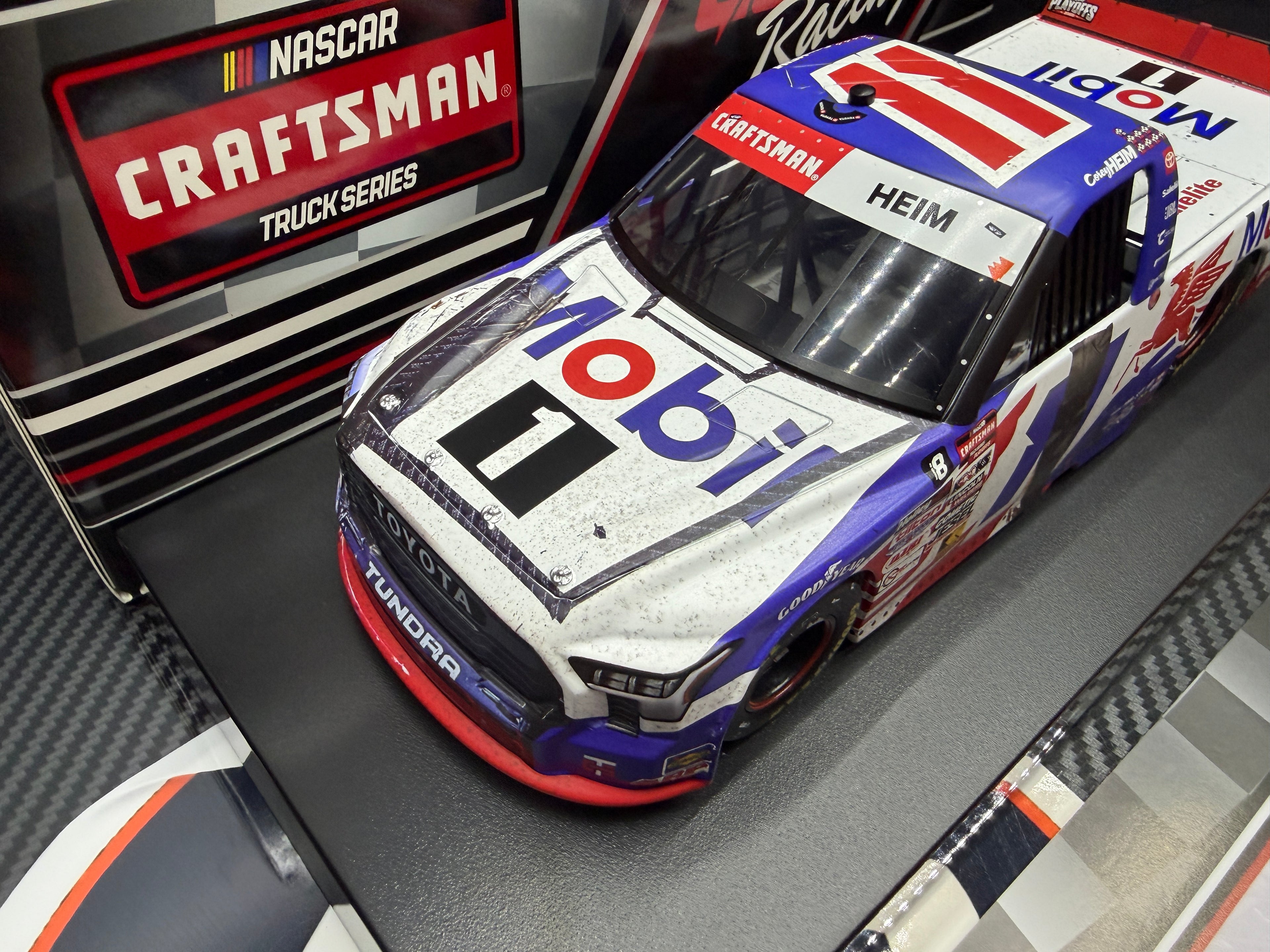 2025 Corey Heim 1:24 Mobil 1 Charlotte Roval Race Win Diecast