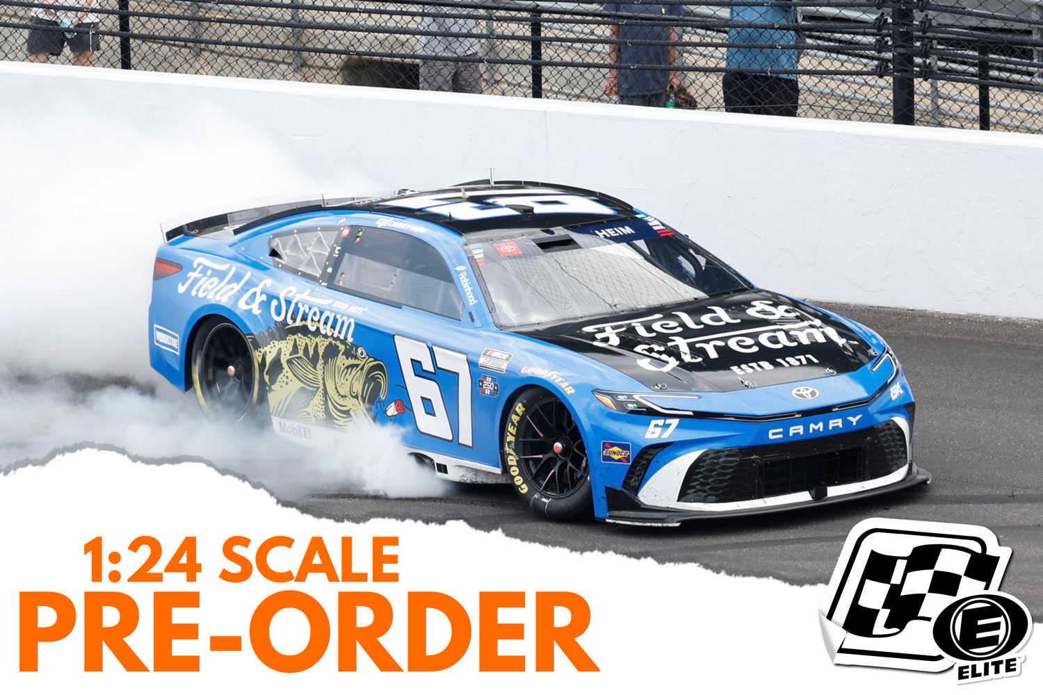 2026 Corey Heim 1:24 Field and Stream Indianapolis Race Win ELITE Diecast