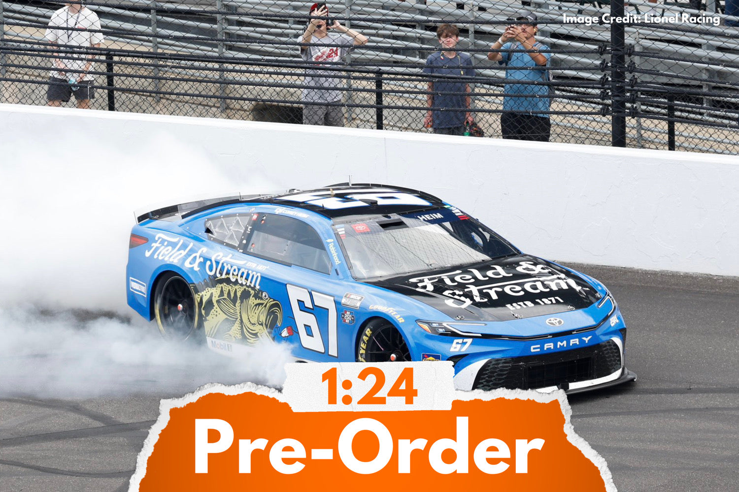 2026 Corey Heim 1:24 Field and Stream Indianapolis Race Win Diecast