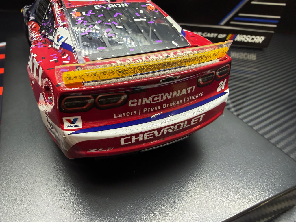 2025 William Byron 1:24 Cincinnati Martinsville Race Win COLOR CHROME Diecast