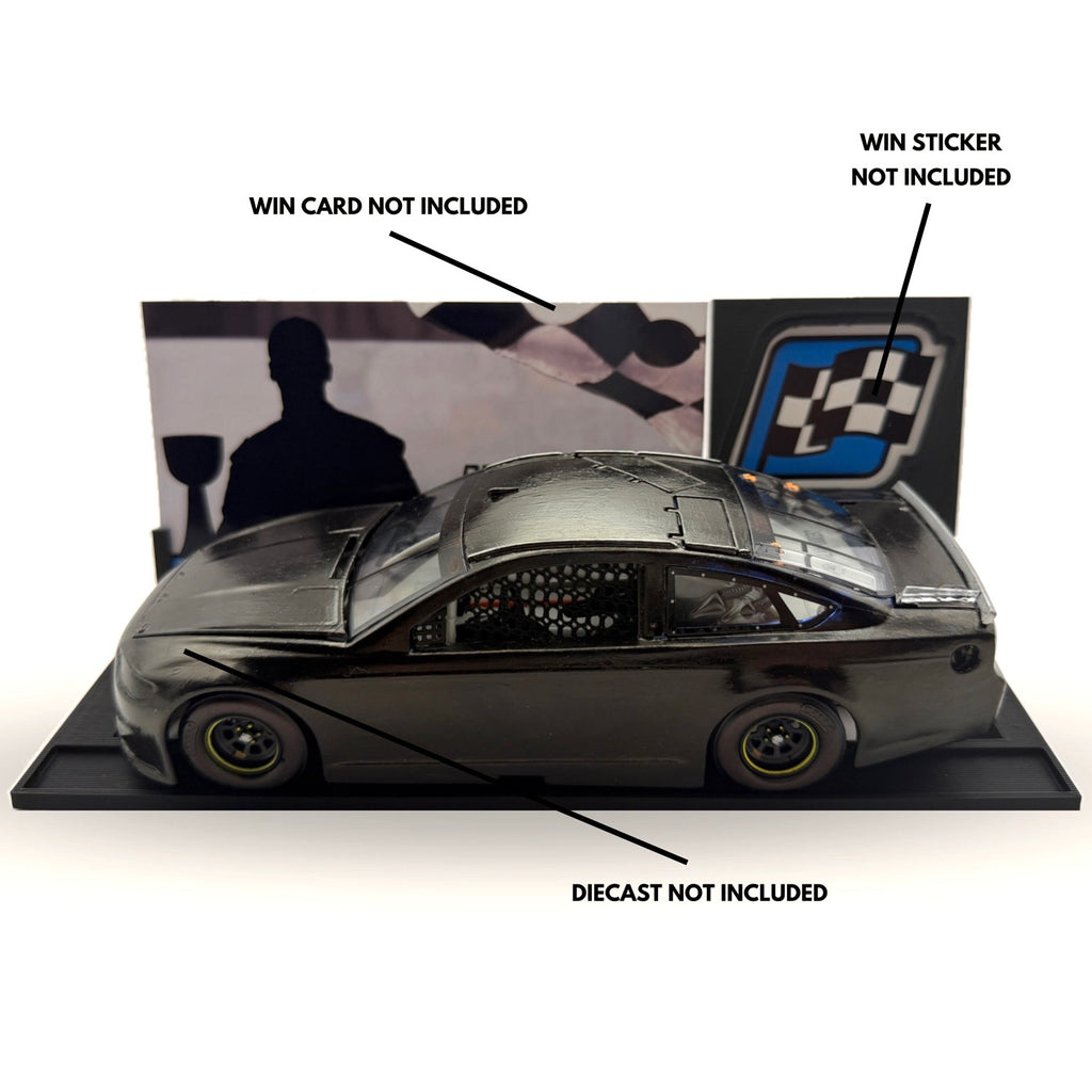 1:24 Win Card + Sticker Diecast Stand