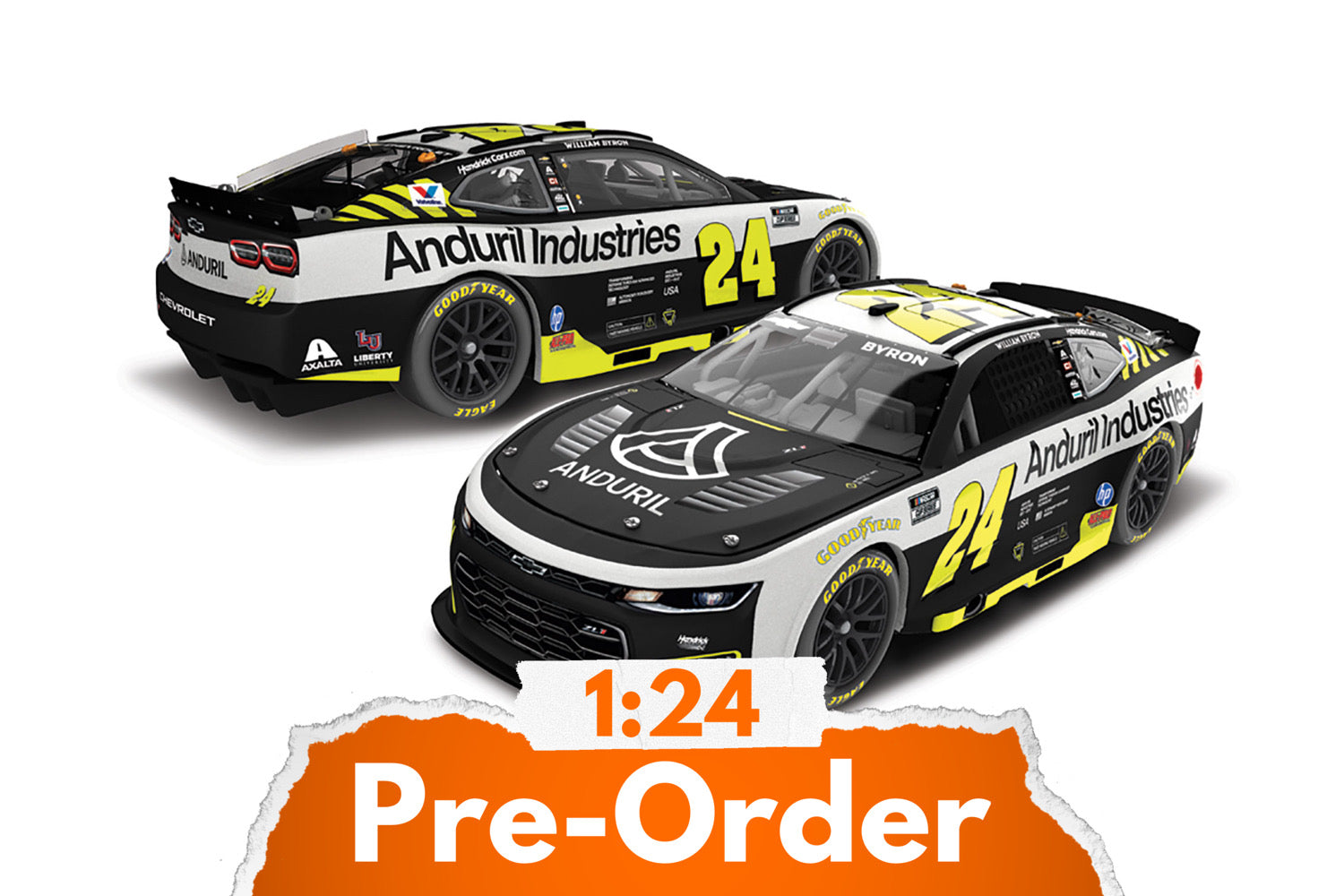 2026 William Byron 1:24 Anduril Industries Diecast