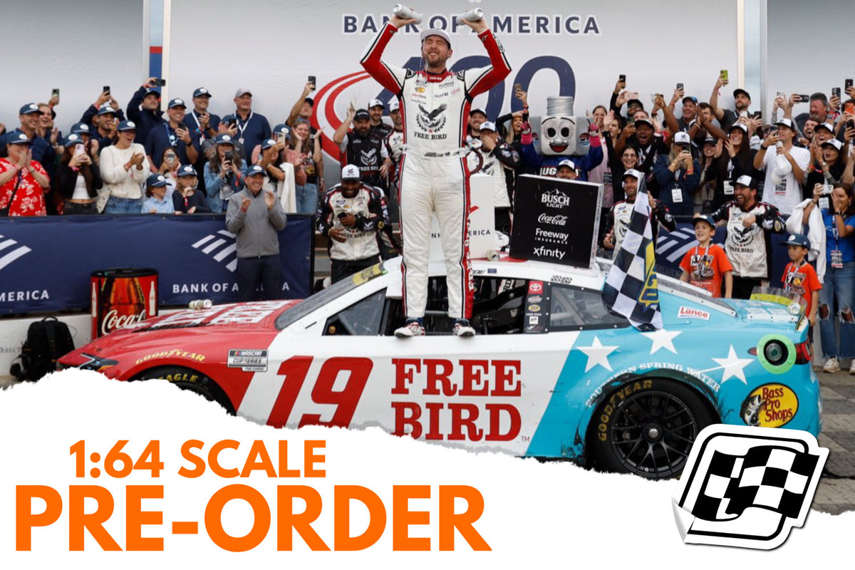 2026 Chase Briscoe 1:64 Free Bird Patriotic Charlotte Race Win Diecast
