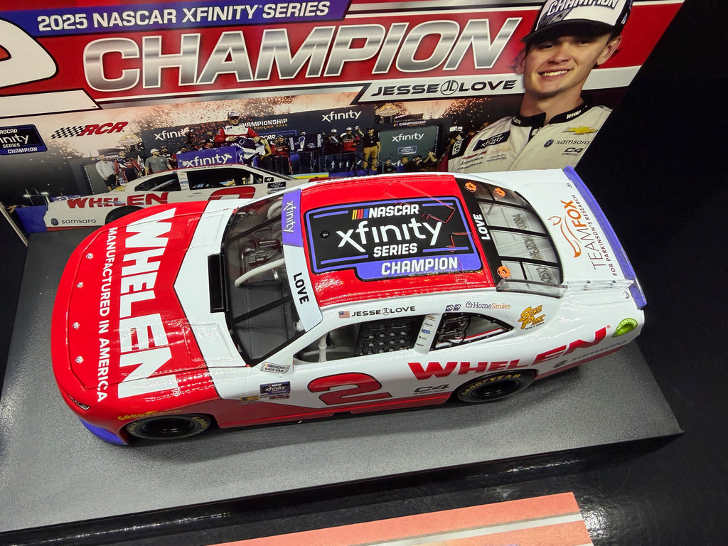 2025 Jesse Love 1:24 Whelen Xfinity Series Champion Diecast