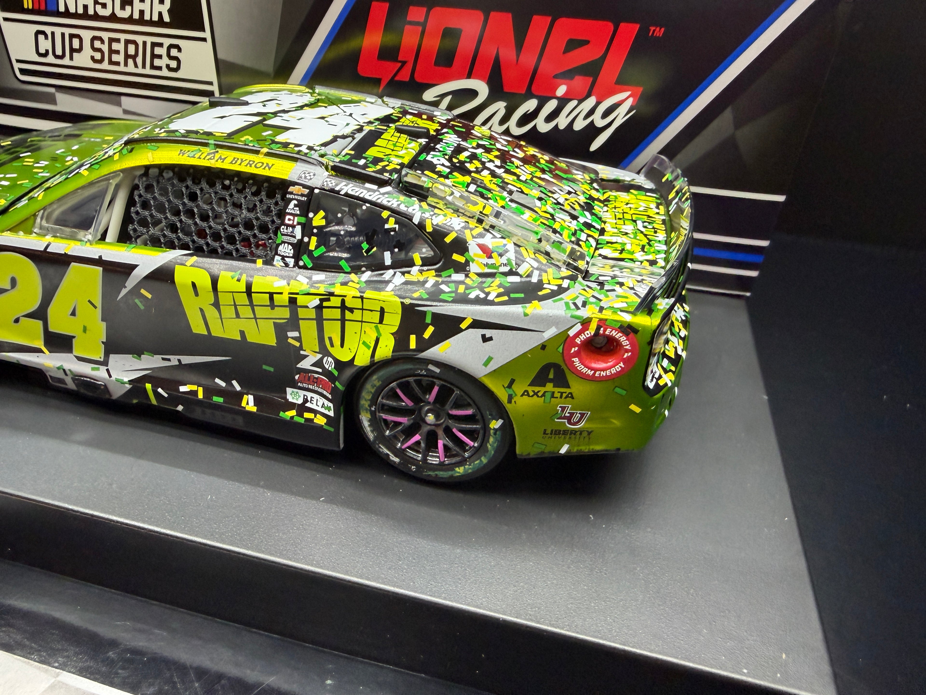 2025 William Byron 1:24 Raptor Iowa Race Win Color Chrome Diecast