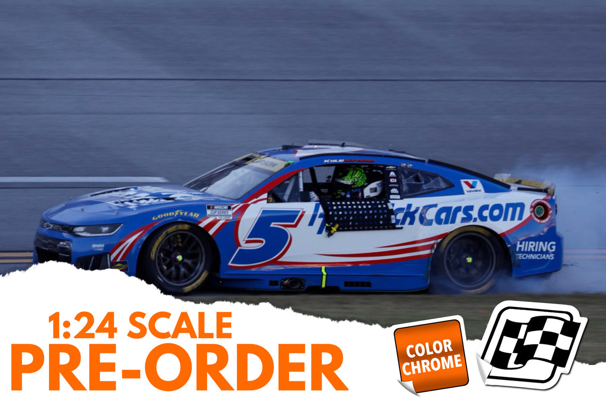 2026 Kyle Larson 1:24 HendrickCars.com Talladega Race Win COLOR CHROME Diecast