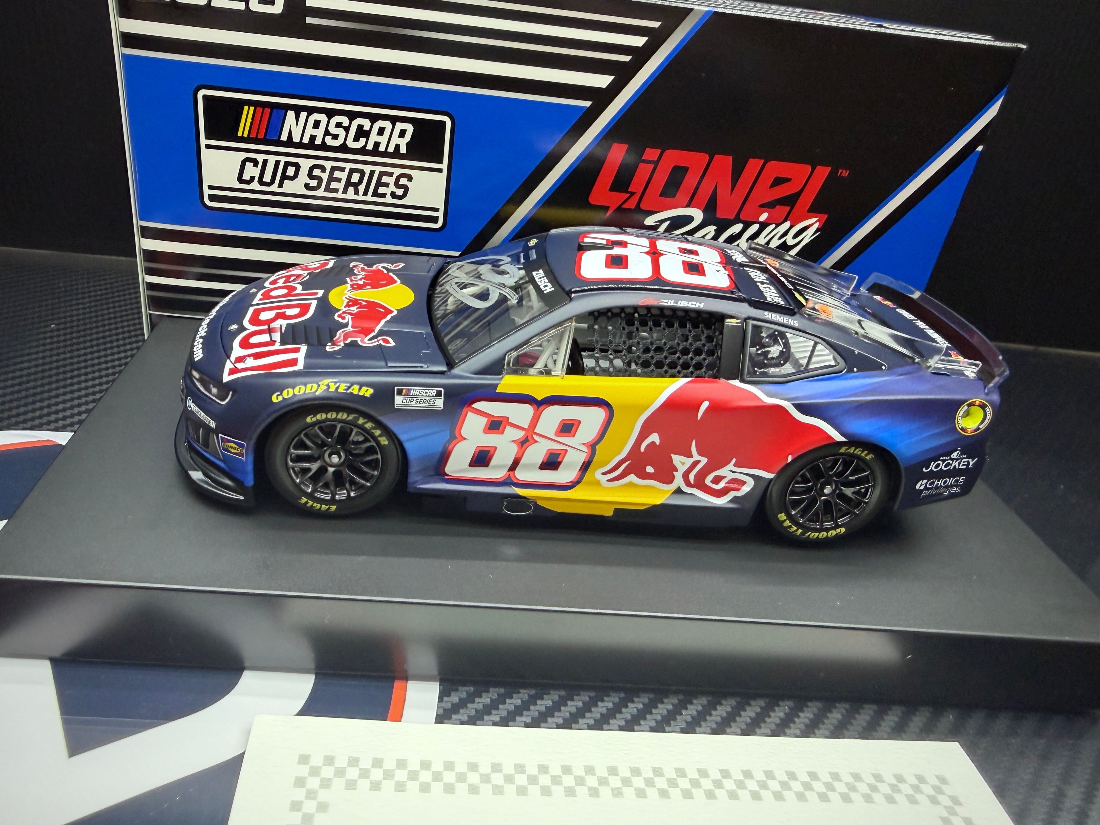 2026 Connor Zilisch 1:24 Red Bull AUTOGRAPHED Diecast