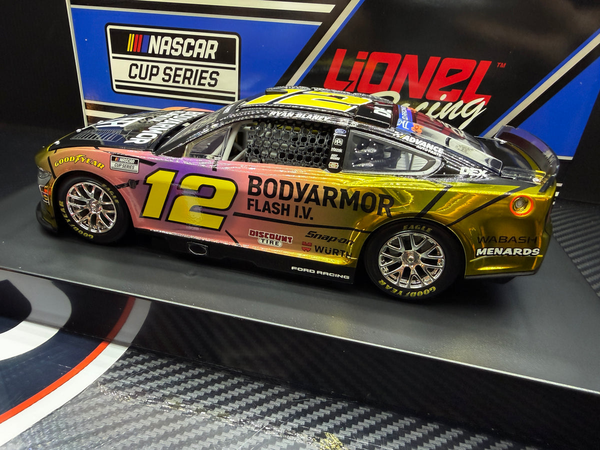 2026 Ryan Blaney 1:24 BodyArmor Flash I.V. Caffeine COLOR CHROME Diecast