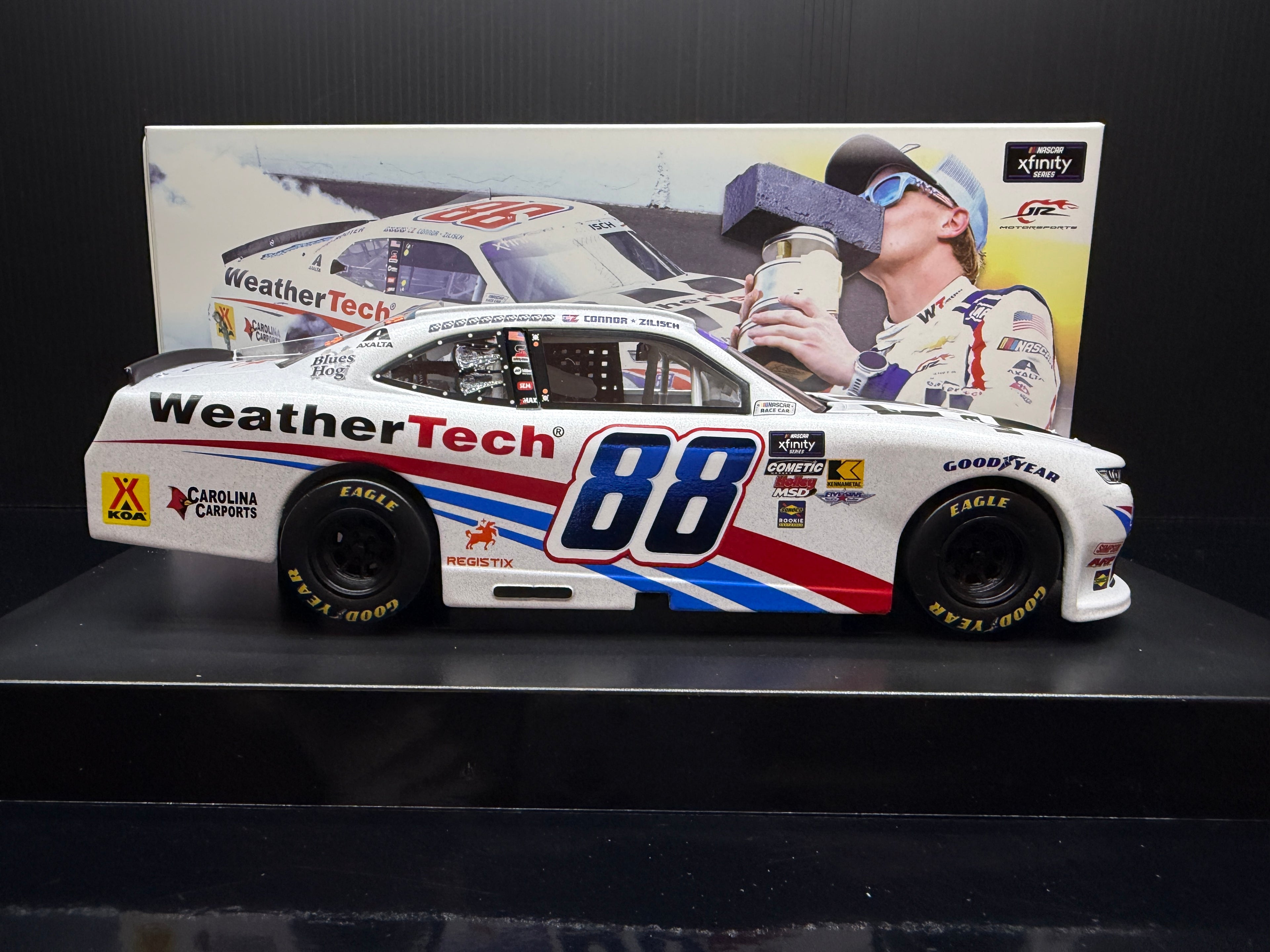 2025 Connor Zilisch 1:24 Weathertech Rookie of the Year Galaxy Diecast