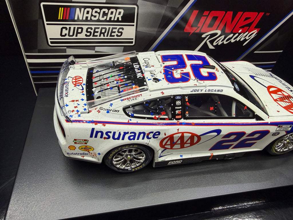 2025 Joey Logano 1:24 AAA Insurance Texas Race Win Diecast