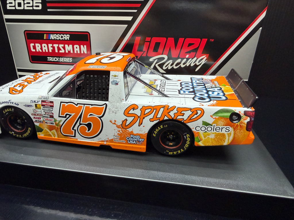 2025 Parker Kligerman 1:24 Spiked Coolers Daytona Raced Version “Win” Diecast