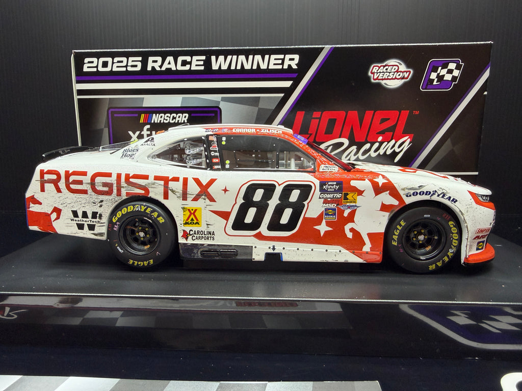 2025 Connor Zilisch 1:24 Registix Pocono Race Win Diecast (Autographed)