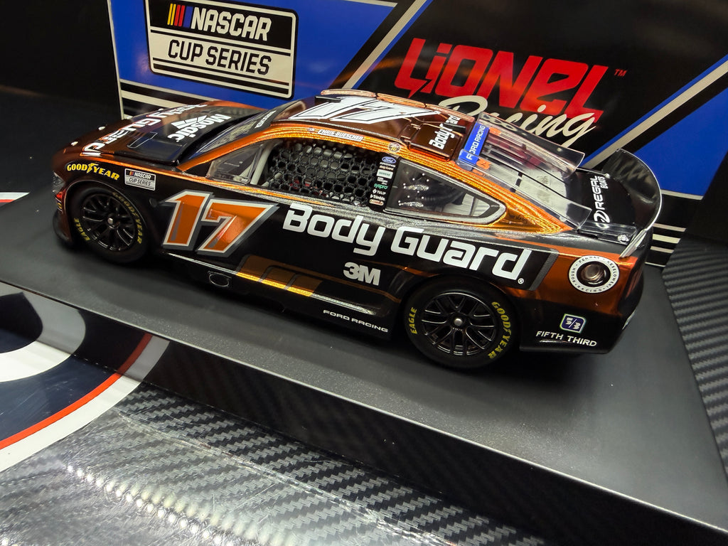 2026 Chris Buescher 1:24 Body Guard Greg Biffle Tribute COLOR CHROME Diecast
