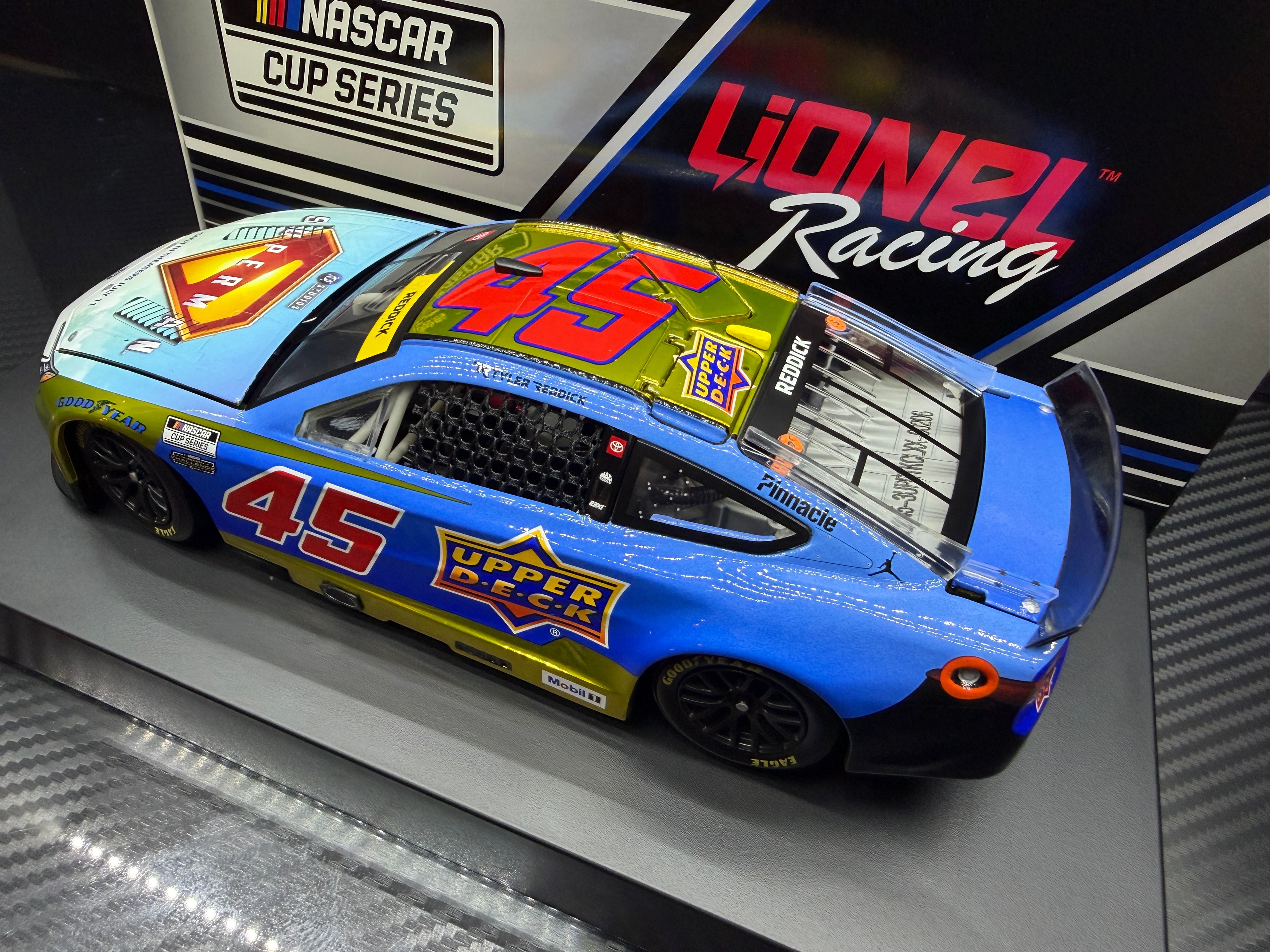 2025 Tyler Reddick 1:24 Upper Deck / Superman COLOR CHROME Diecast