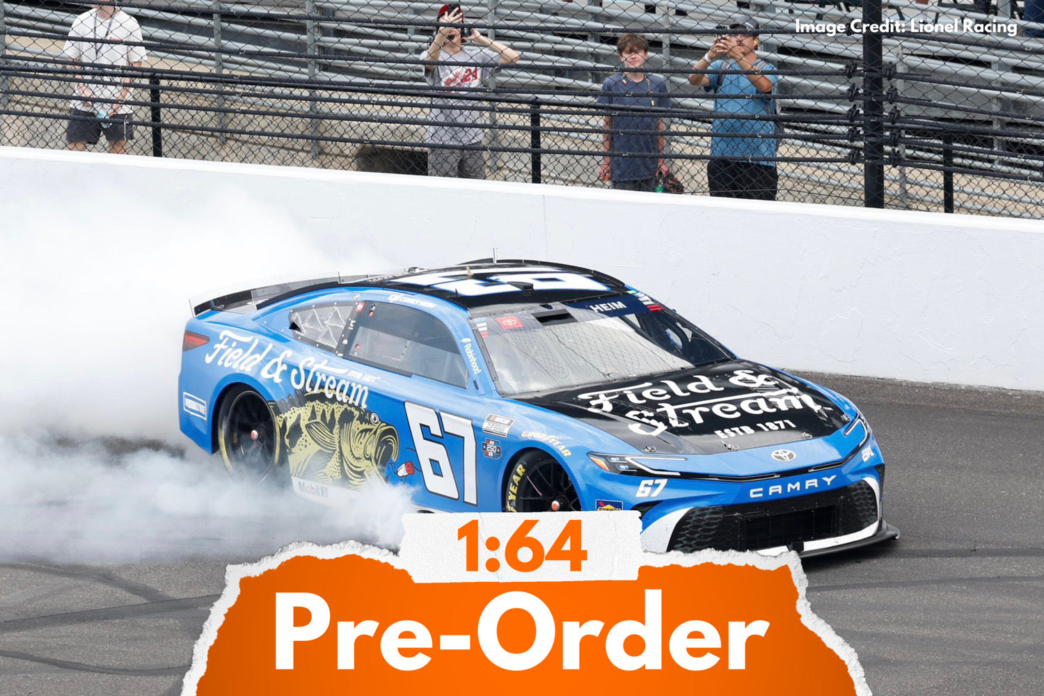 2026 Corey Heim 1:64 Field and Stream Indianapolis Race Win Diecast