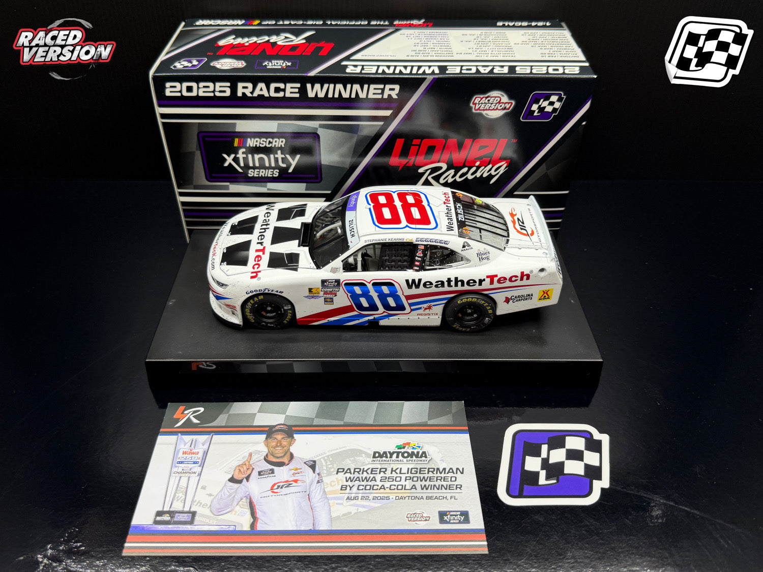 2025 Parker Kligerman 1:24 WeatherTech Daytona Race Win Diecast