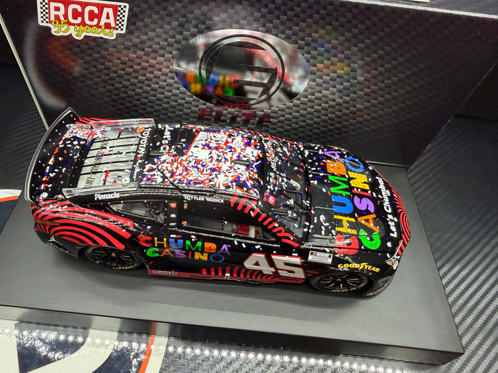 2026 Tyler Reddick 1:24 Chumba Casino Daytona 500 Race Win ELITE Diecast