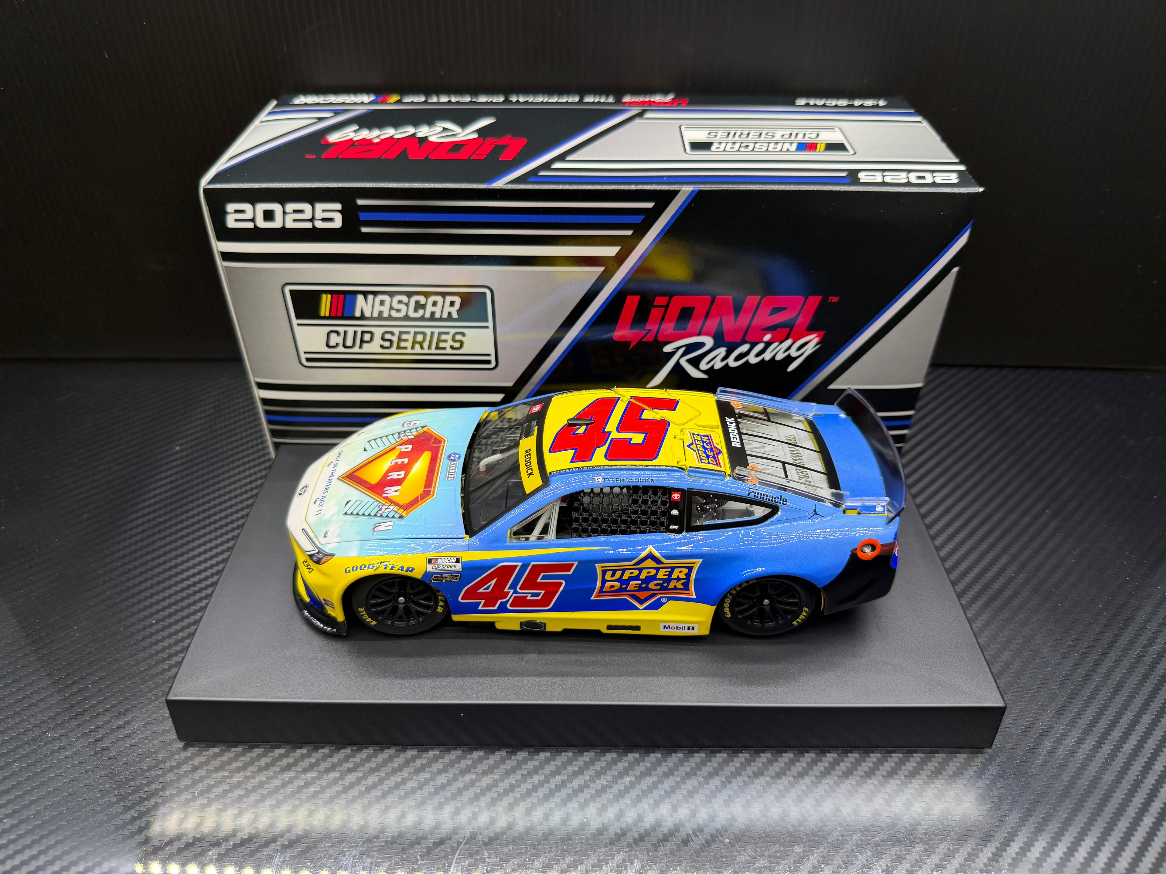 2025 Tyler Reddick 1:24 Upper Deck / Superman Diecast