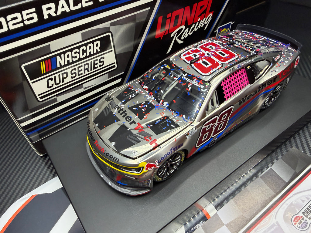 2025 Shane van Gisbergen 1:24 WeatherTech Charlotte Roval Race Win COLOR CHROME Diecast