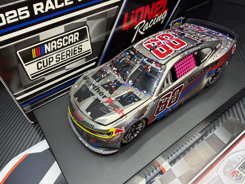 2025 Shane van Gisbergen 1:24 WeatherTech Charlotte Roval Race Win COLOR CHROME Diecast