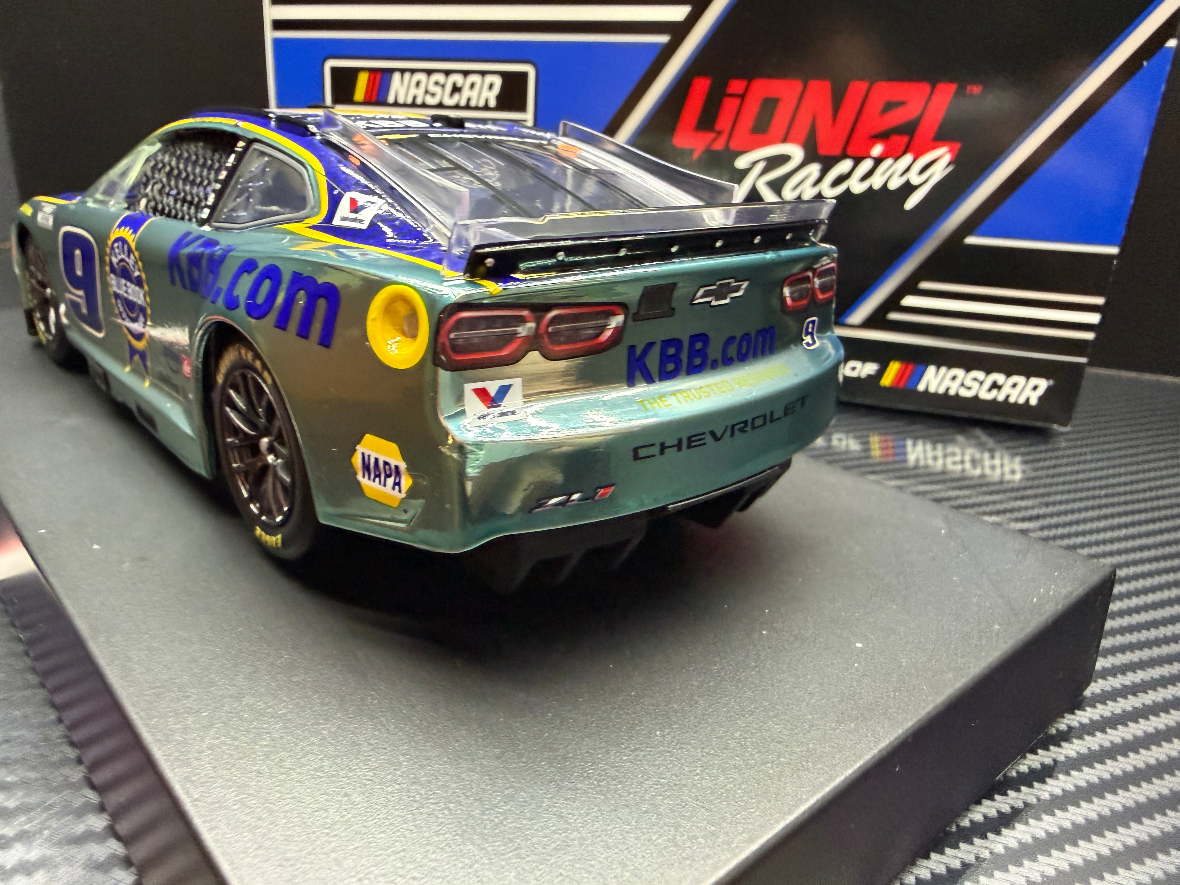 2026 Chase Elliott 1:24 Kelley Blue Book COLOR CHROME Diecast