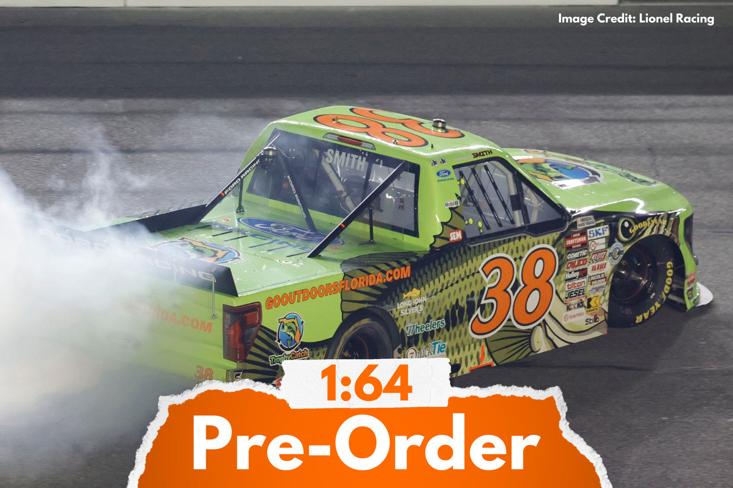 2026 Chandler Smith 1:64 TrophyCatch Daytona Race Win Diecast