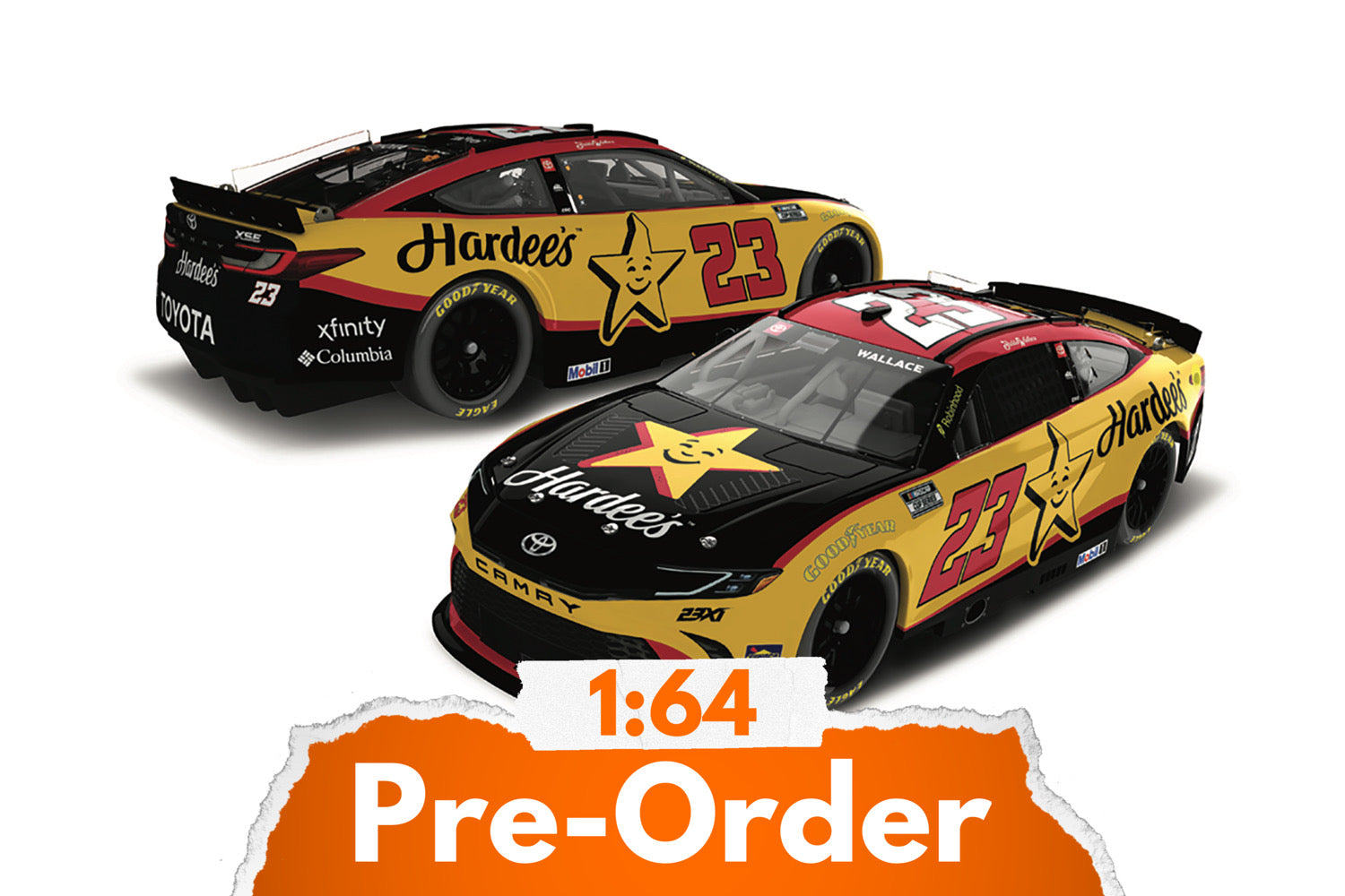 2026 Bubba Wallace 1:64 Hardee’s Diecast