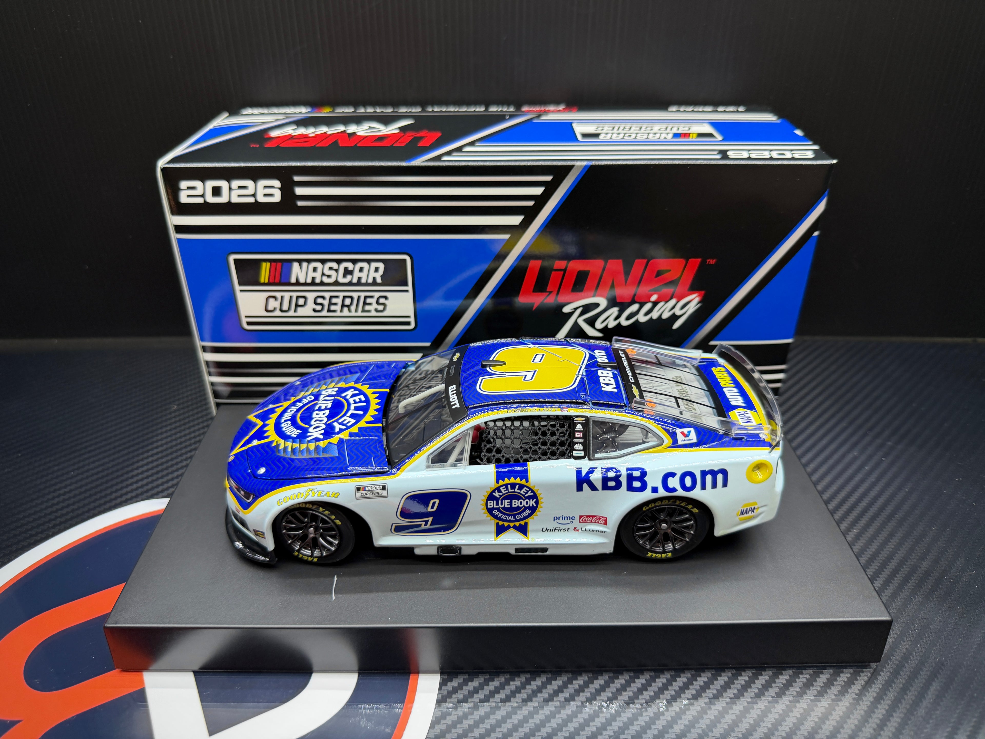 2026 Chase Elliott 1:24 Kelley Blue Book Diecast