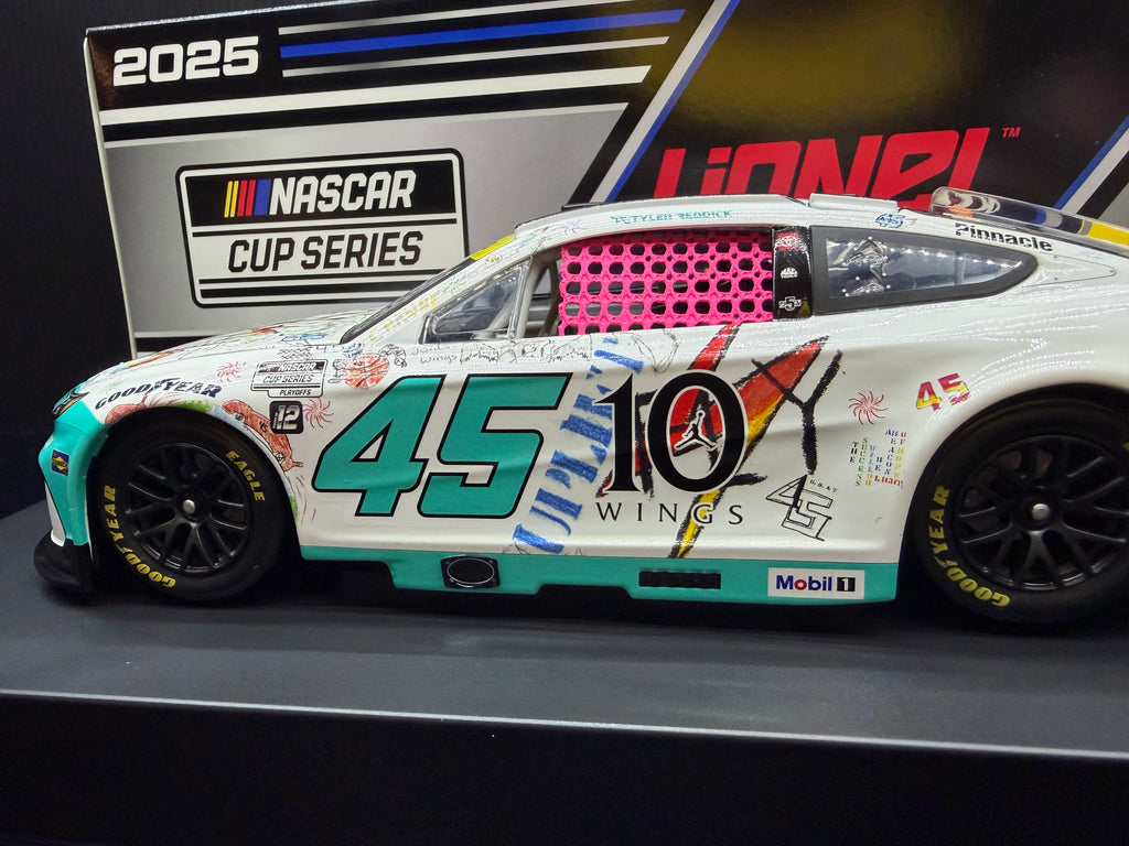 2025 Tyler Reddick 1:24 Jordan Brand “10 Wings” Charlotte Diecast