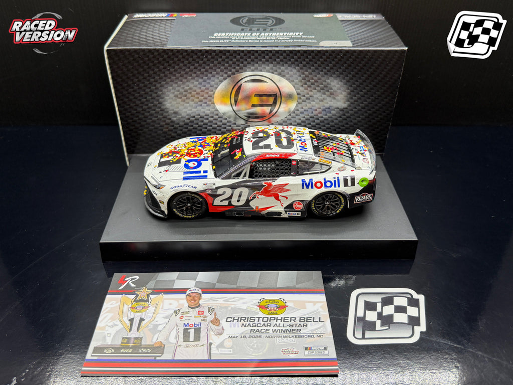 2025 Christopher Bell 1:24 Mobil 1 North Wilkesboro All Star Elite Race Win Diecast