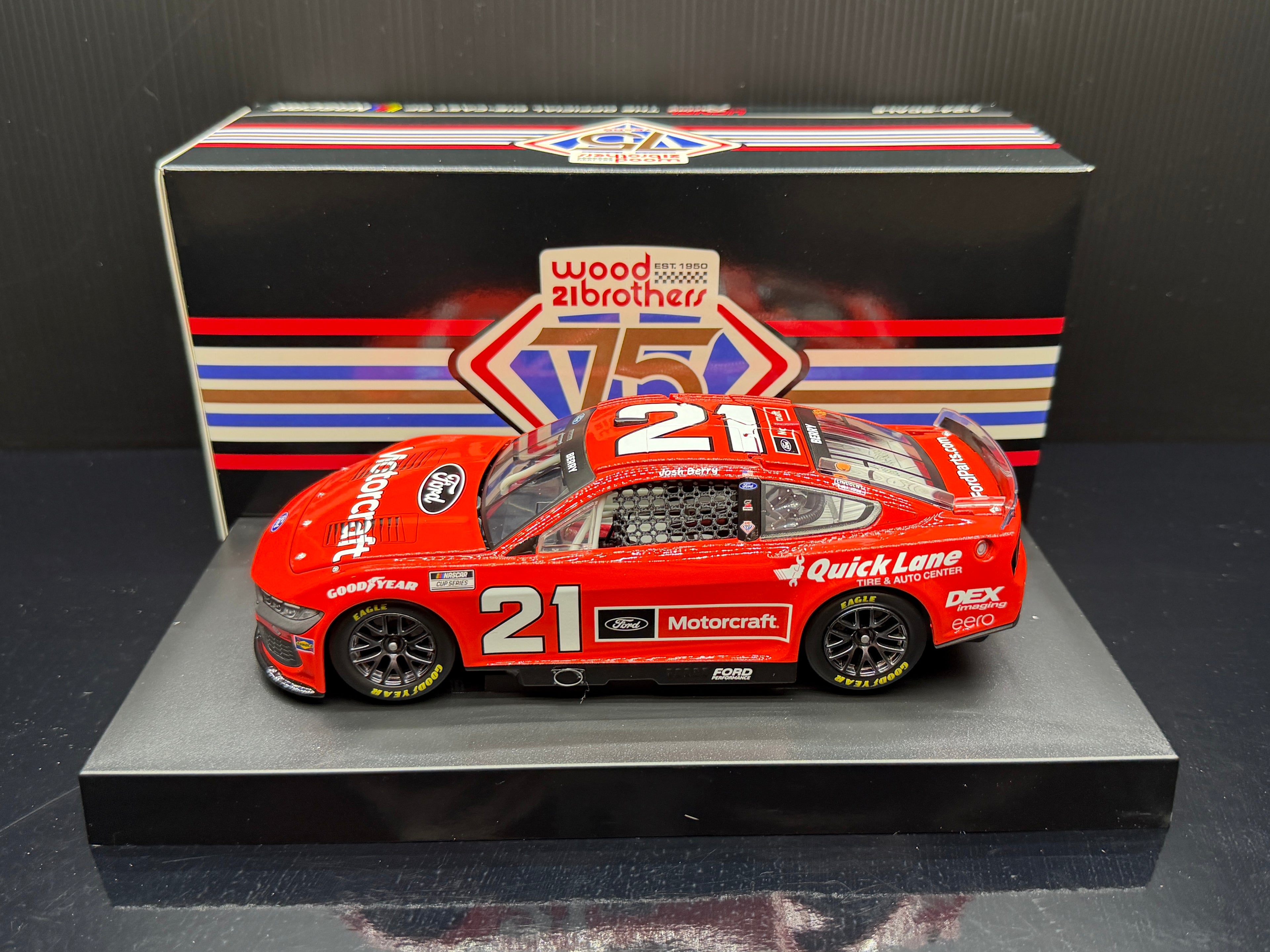 2025 Josh Berry 1:24 Motorcraft “Backseater” Diecast
