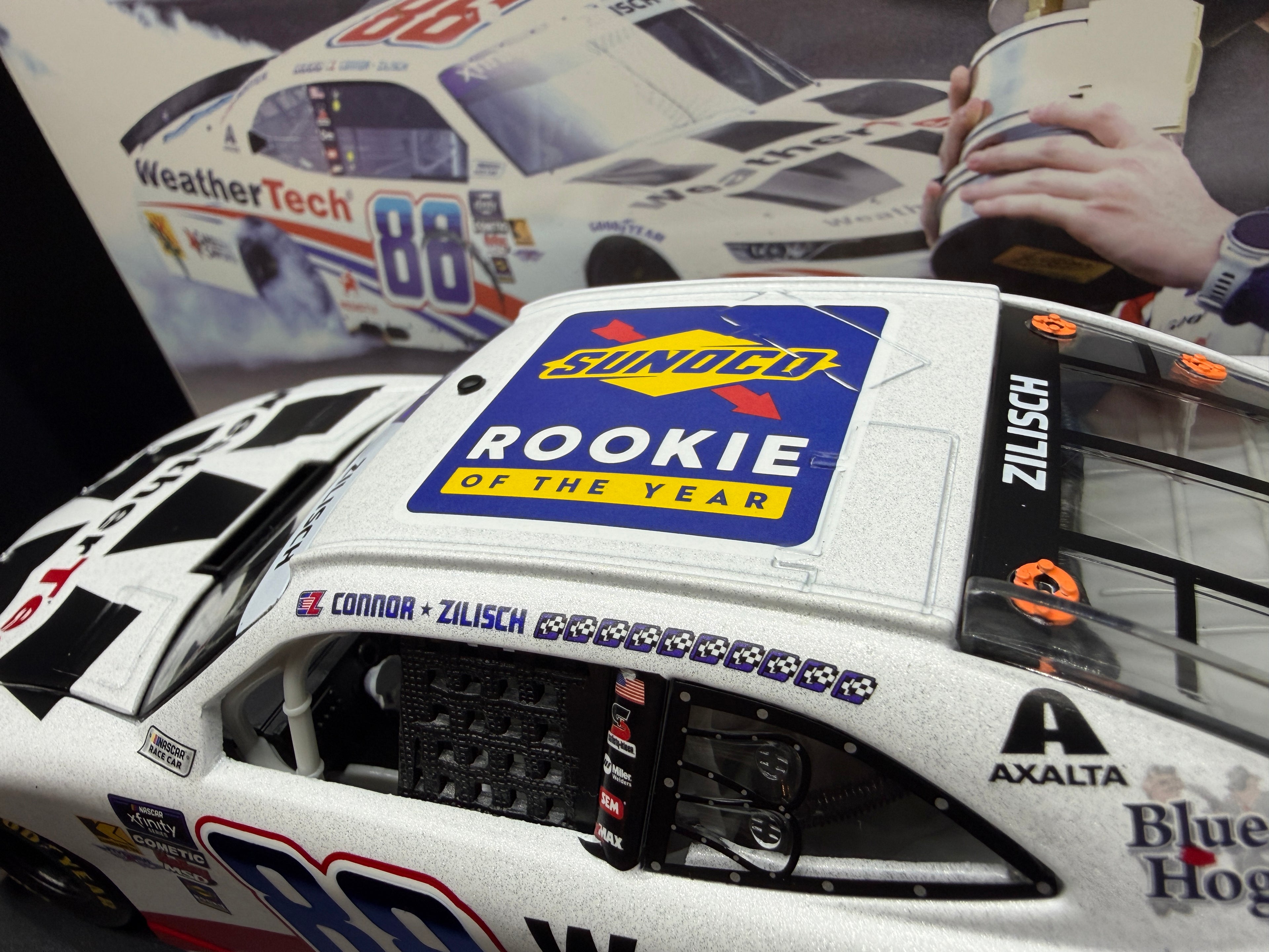 2025 Connor Zilisch 1:24 Weathertech Rookie of the Year Galaxy Diecast