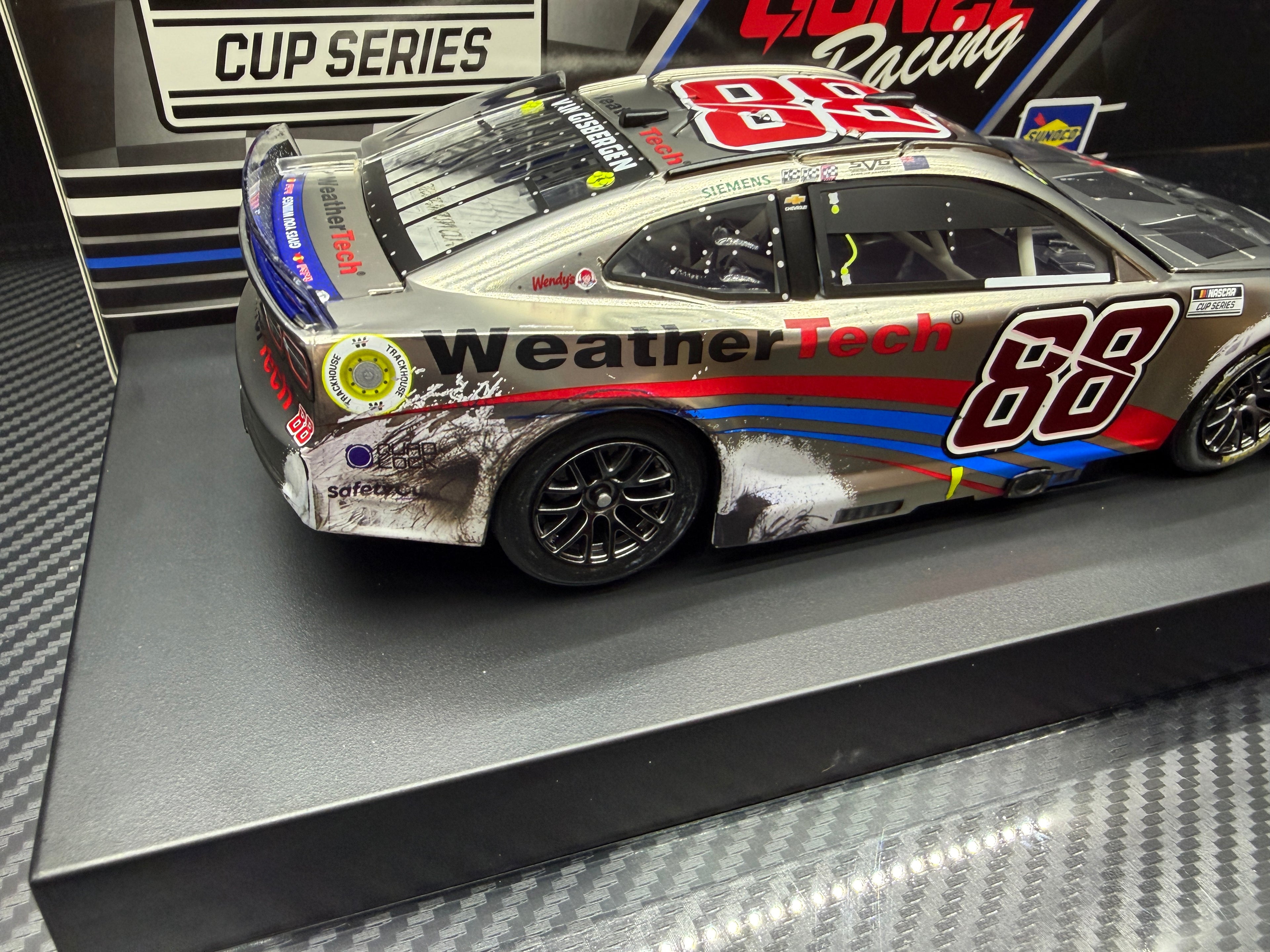 2025 Shane van Gisbergen 1:24 WeatherTech Watkins Glen Race Win COLOR CHROME Diecast