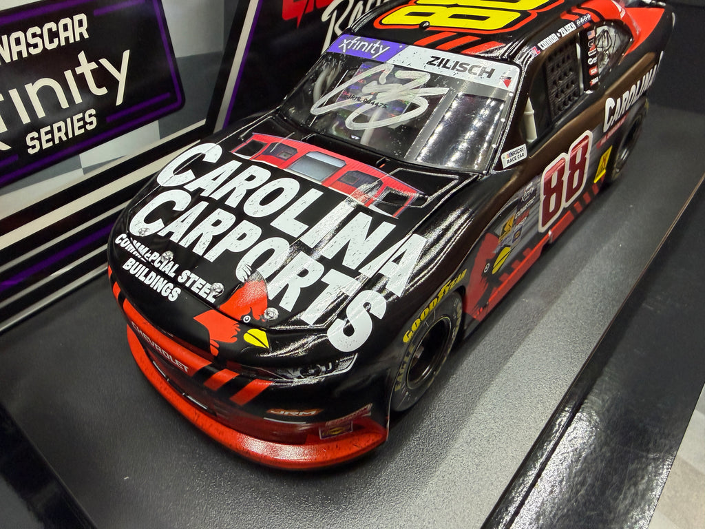 2025 Connor Zilisch 1:24 Carolina Carports Dover Race Win Diecast (Autographed)
