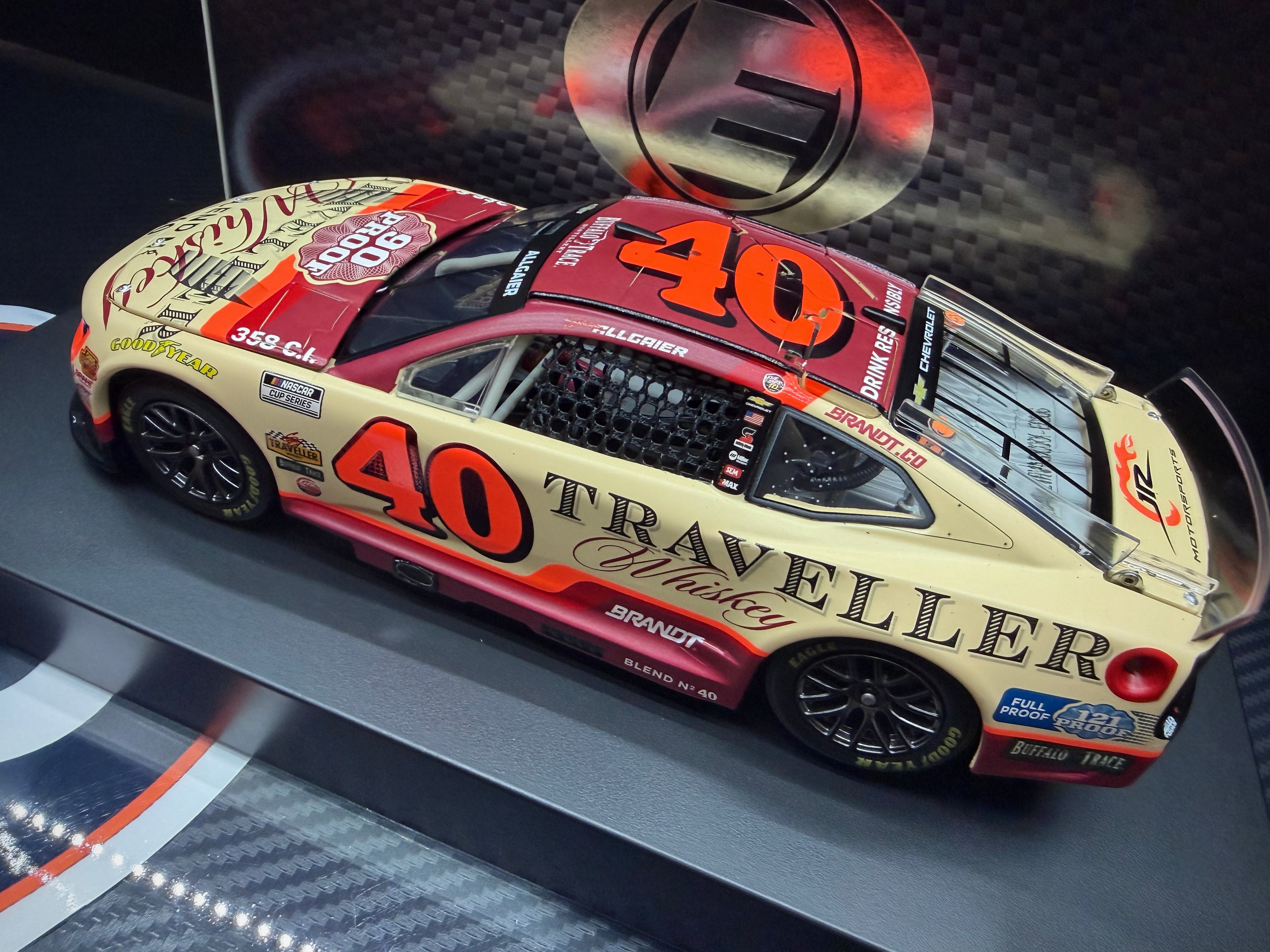 2026 Justin Allgaier 1:24 Traveller Whiskey ELITE Diecast