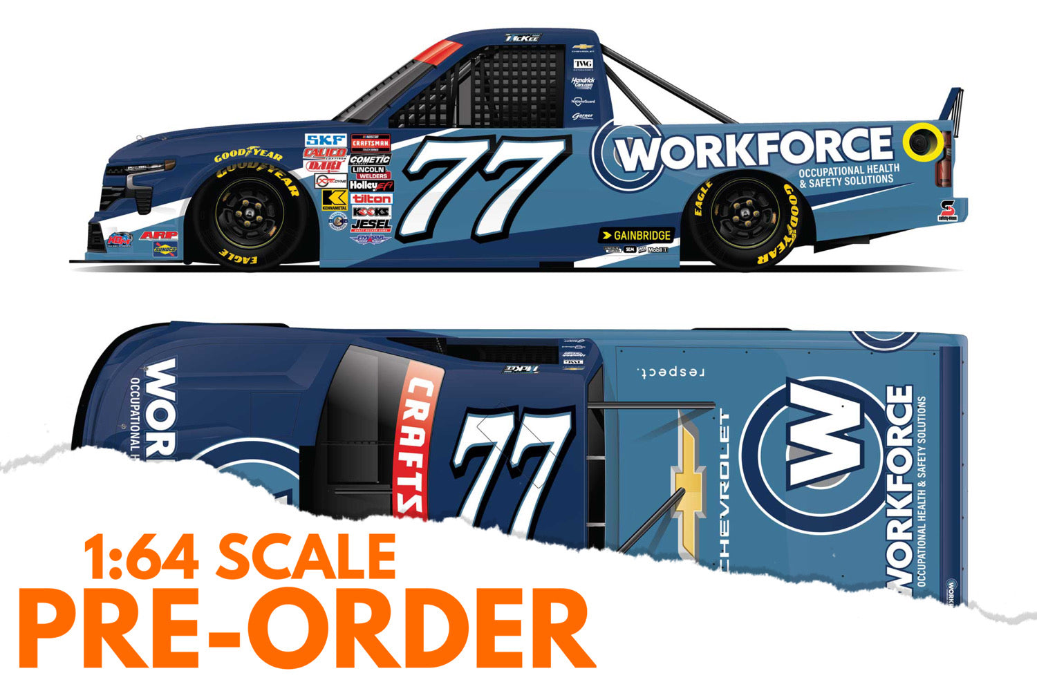 2026 Tristan McKee 1:64 Workforce NASCAR Diecast