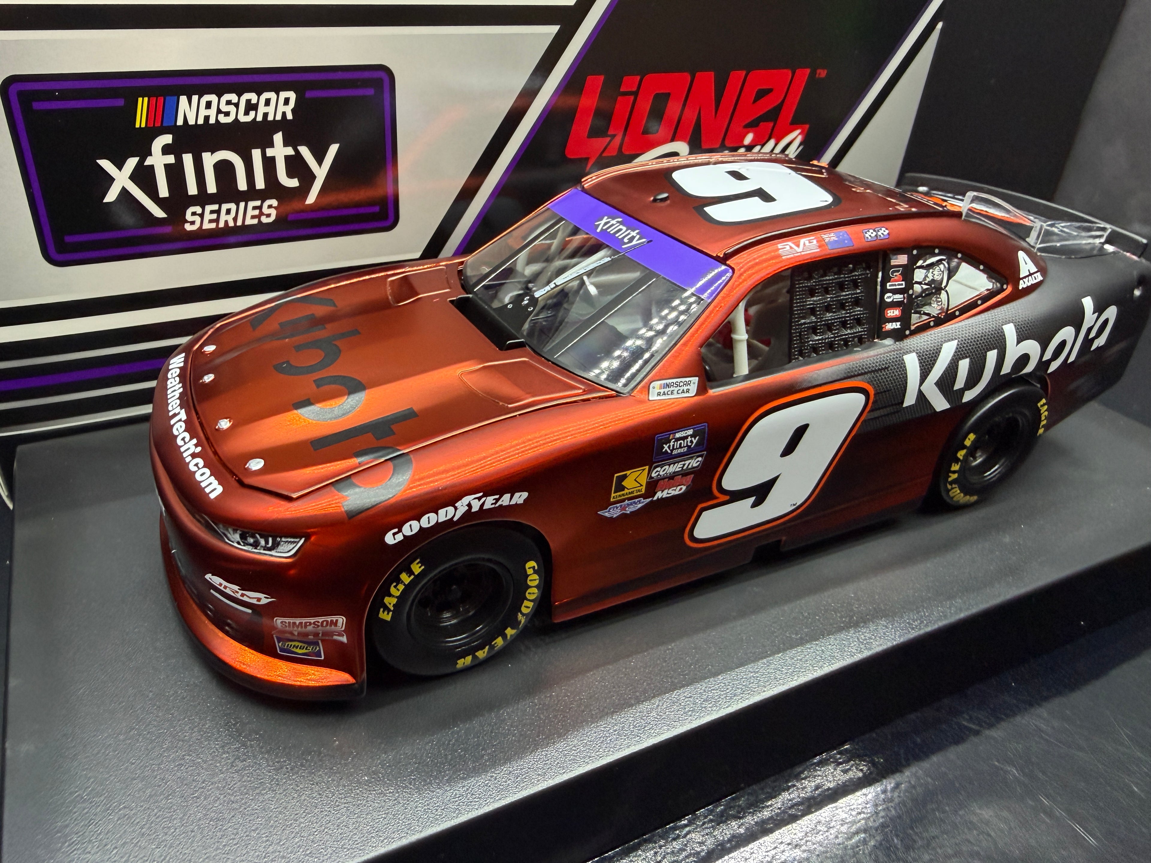 2025 Shane van Gisbergen 1:24 Kubota Color Chrome Diecast