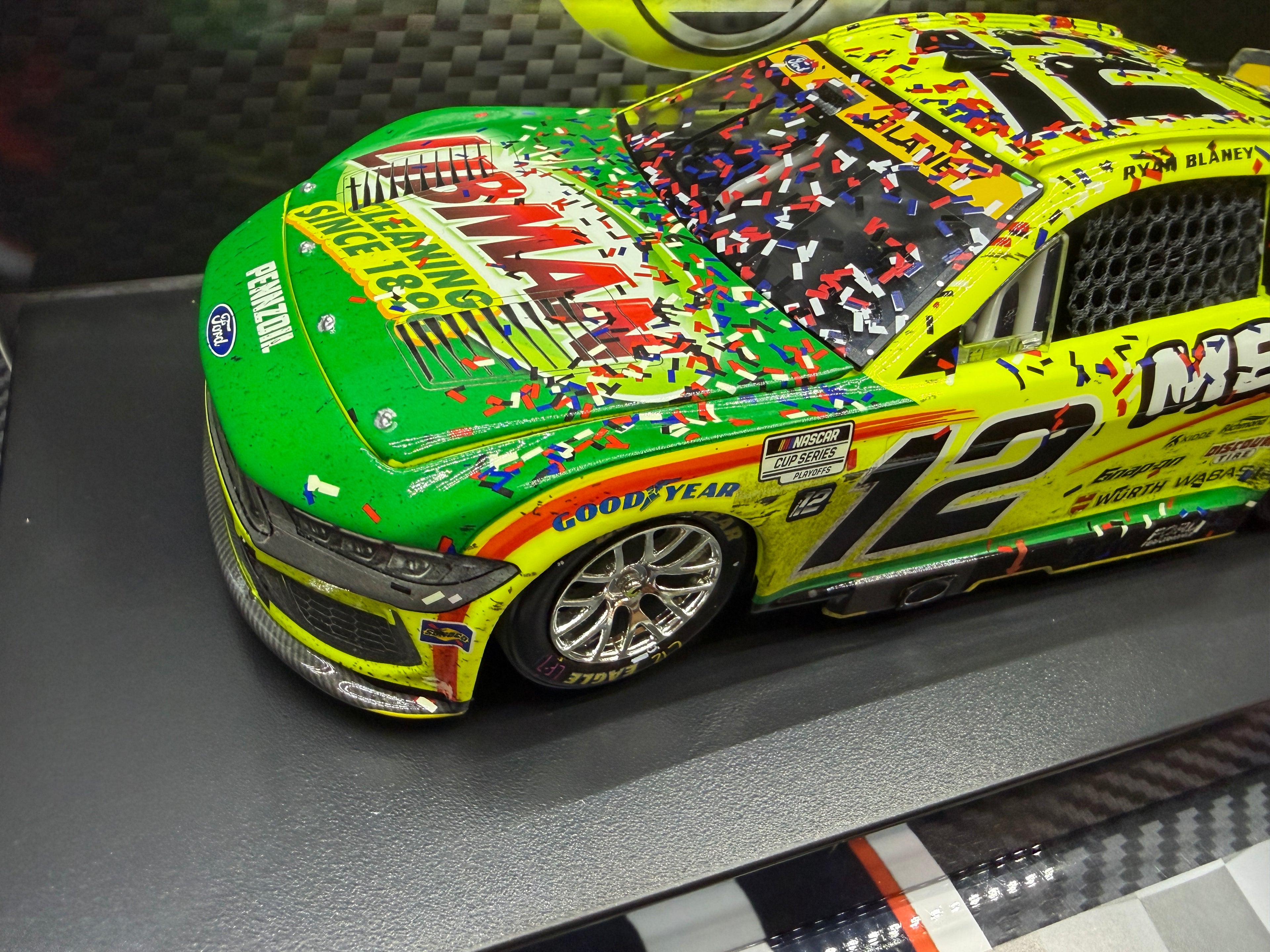 2025 Ryan Blaney 1:24 Menards / Libman New Hampshire Race Win ELITE Diecast