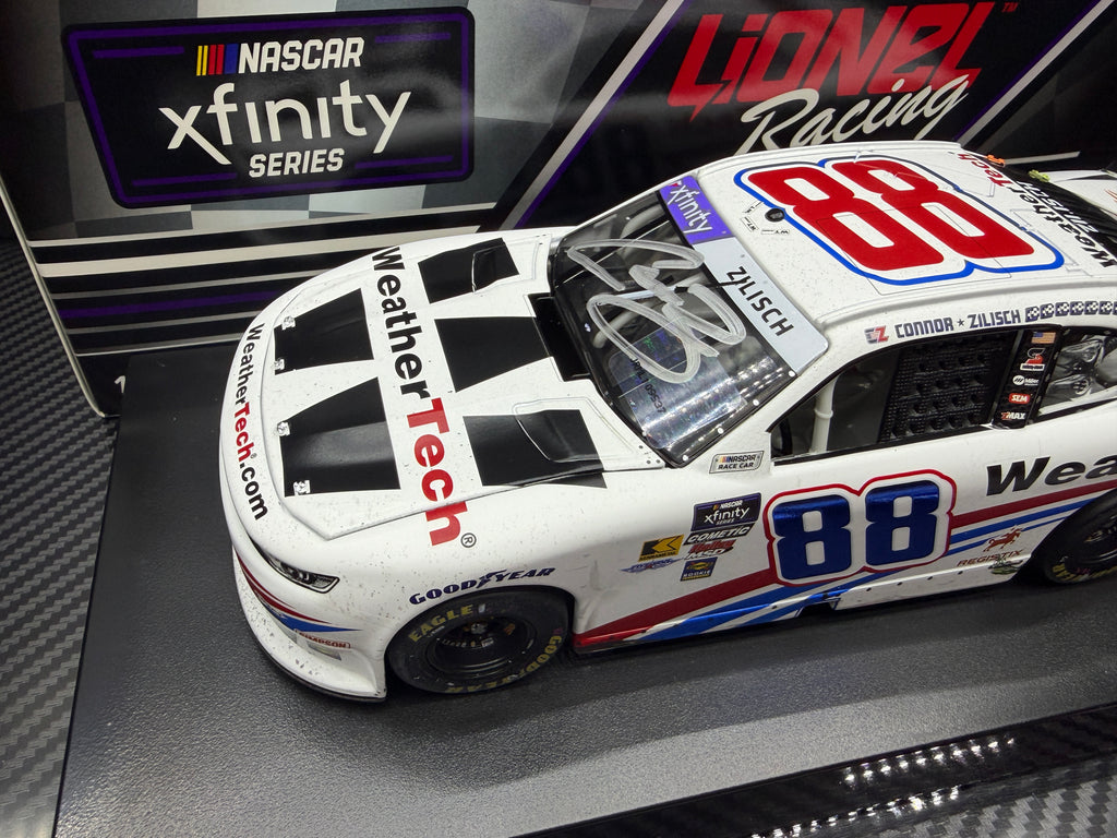 2025 Connor Zilisch 1:24 WeatherTech Portland AUTOGRAPHED Race Win Diecast