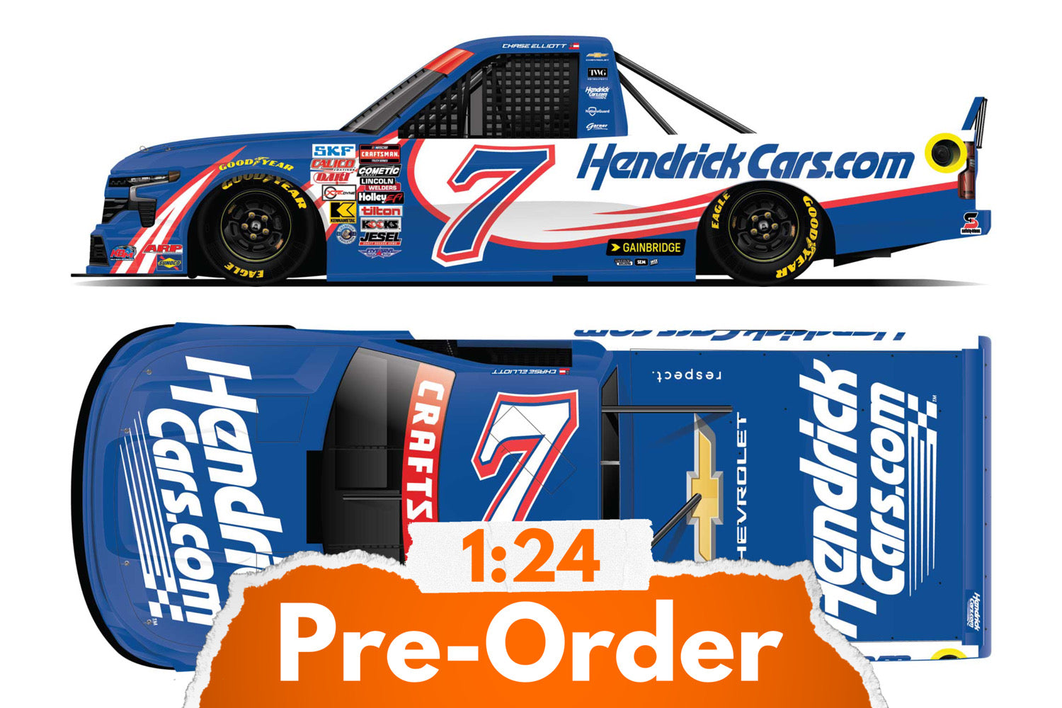 2026 Chase Elliott 1:24 Hendrickcars.com NASCAR Diecast